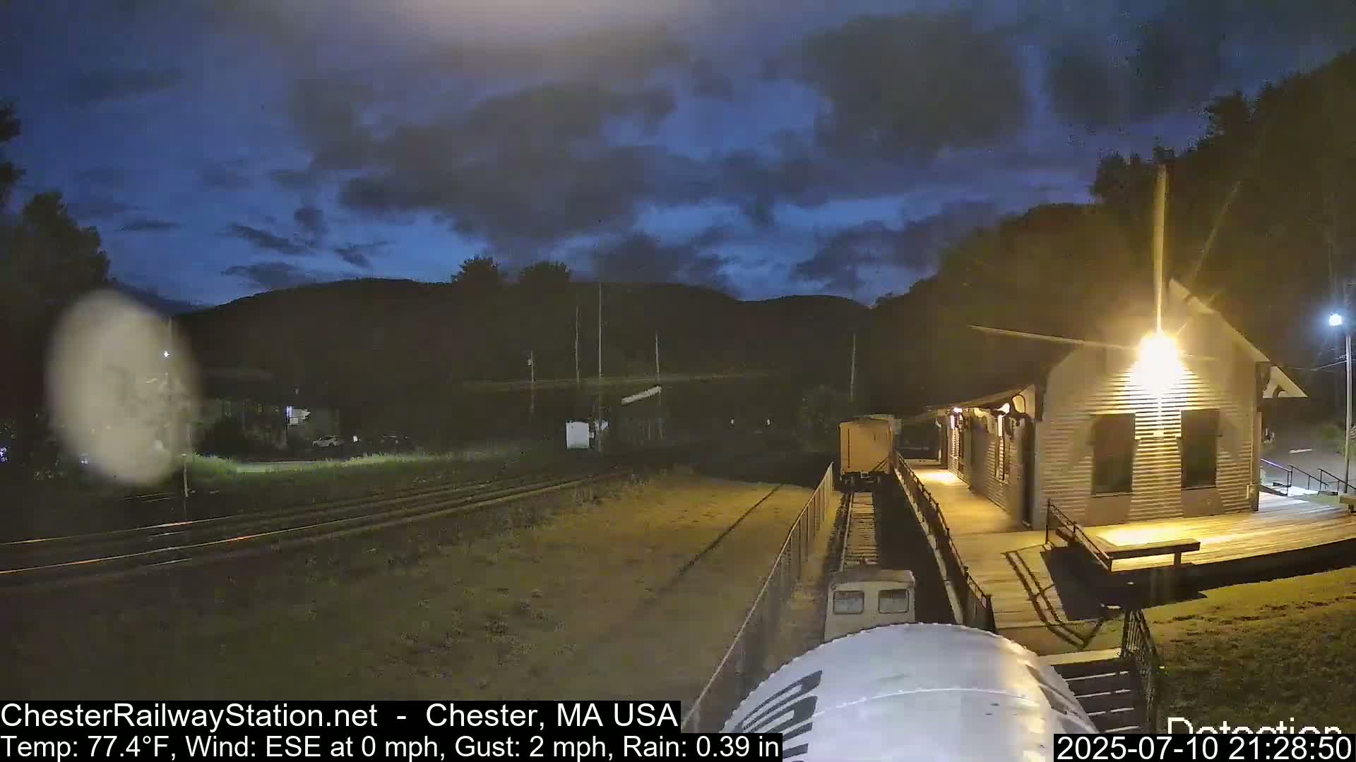 Chester Railway Station Live  Cam - Massachusetts, USA