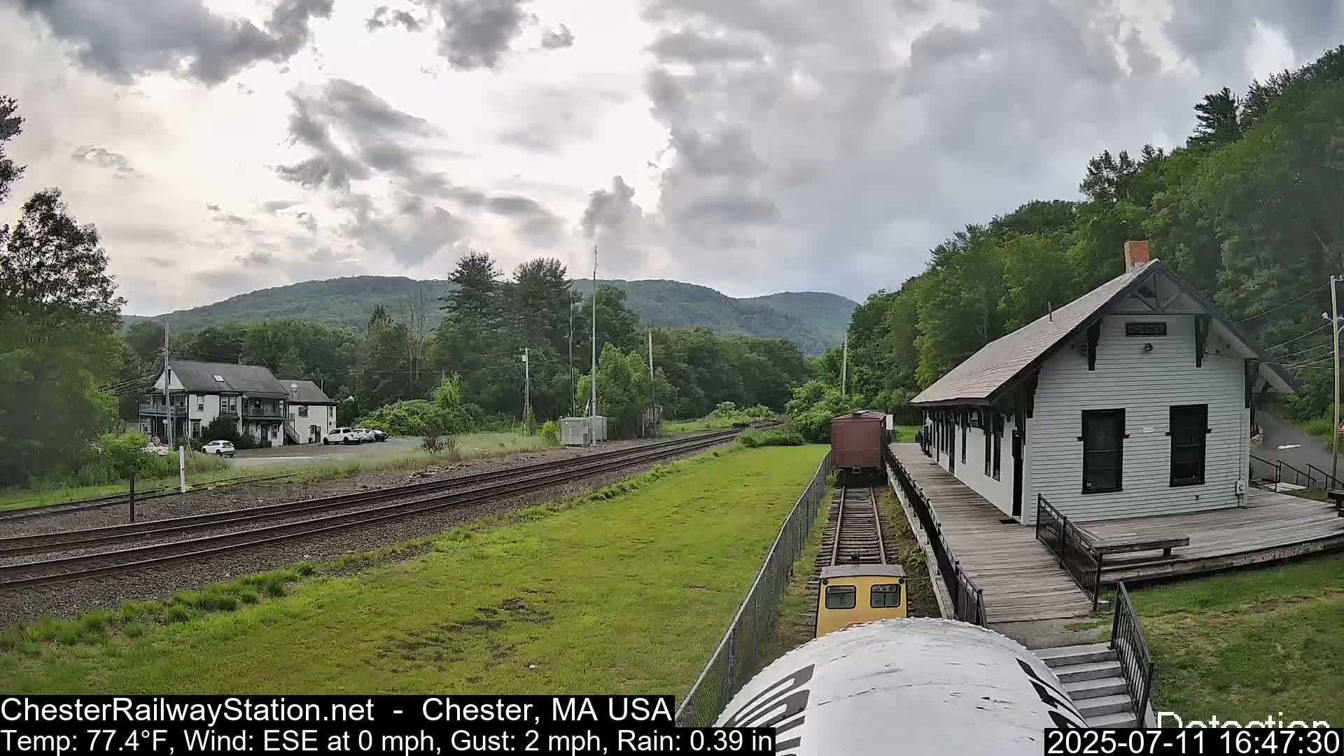 Chester Railway Station Live  Cam - Massachusetts, USA
