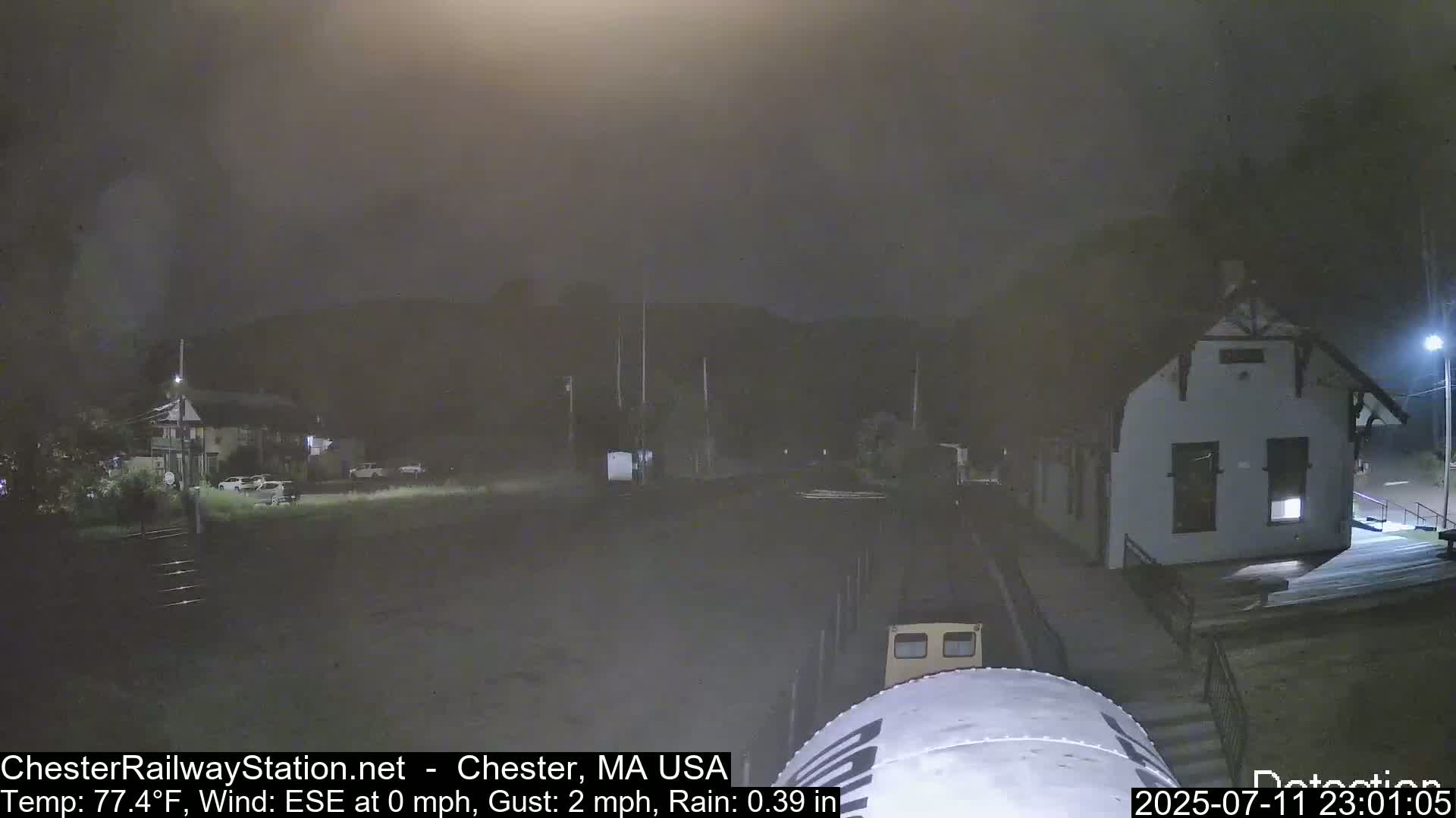 Chester Railway Station Live  Cam - Massachusetts, USA