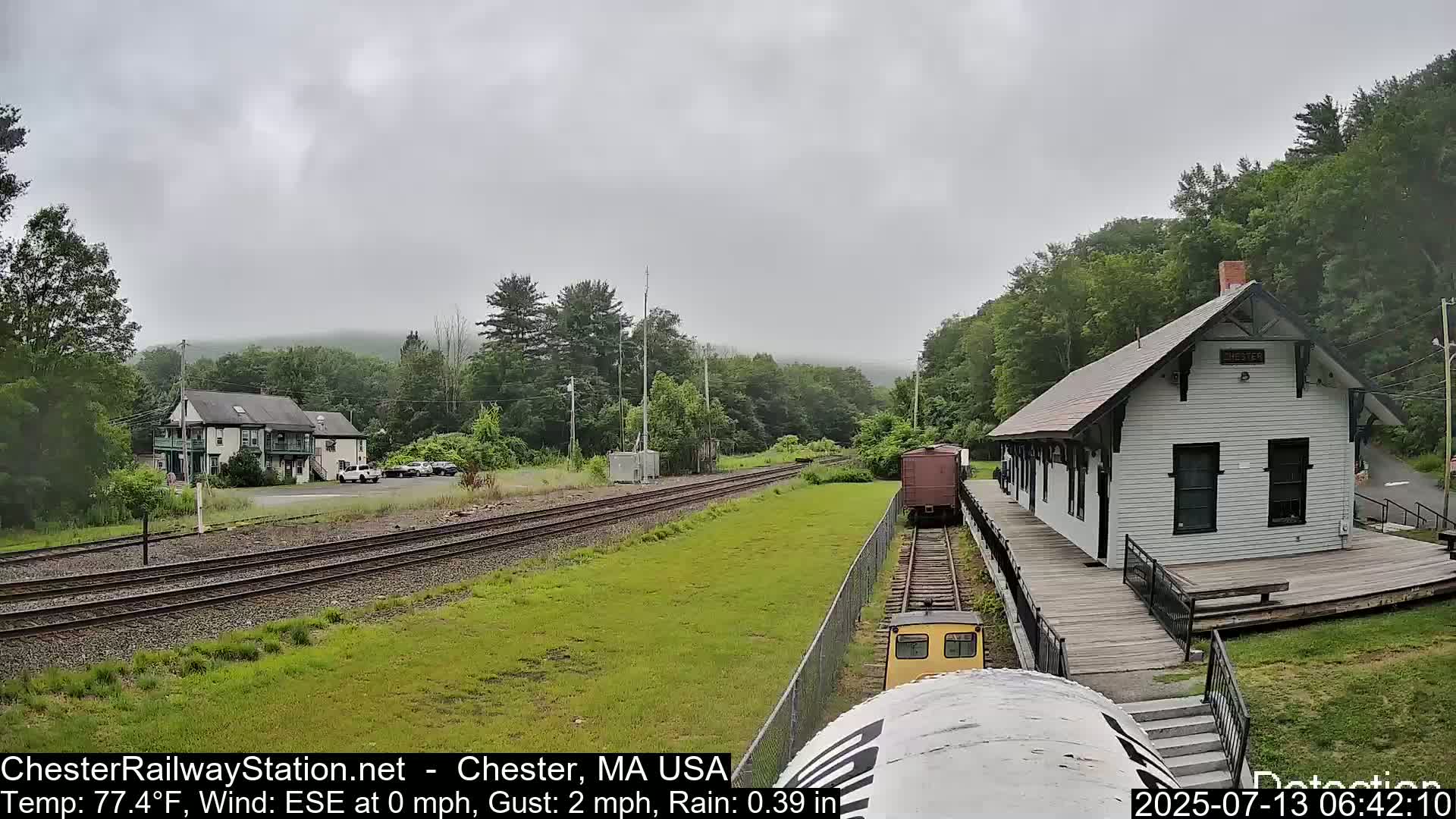 Chester Railway Station Live  Cam - Massachusetts, USA