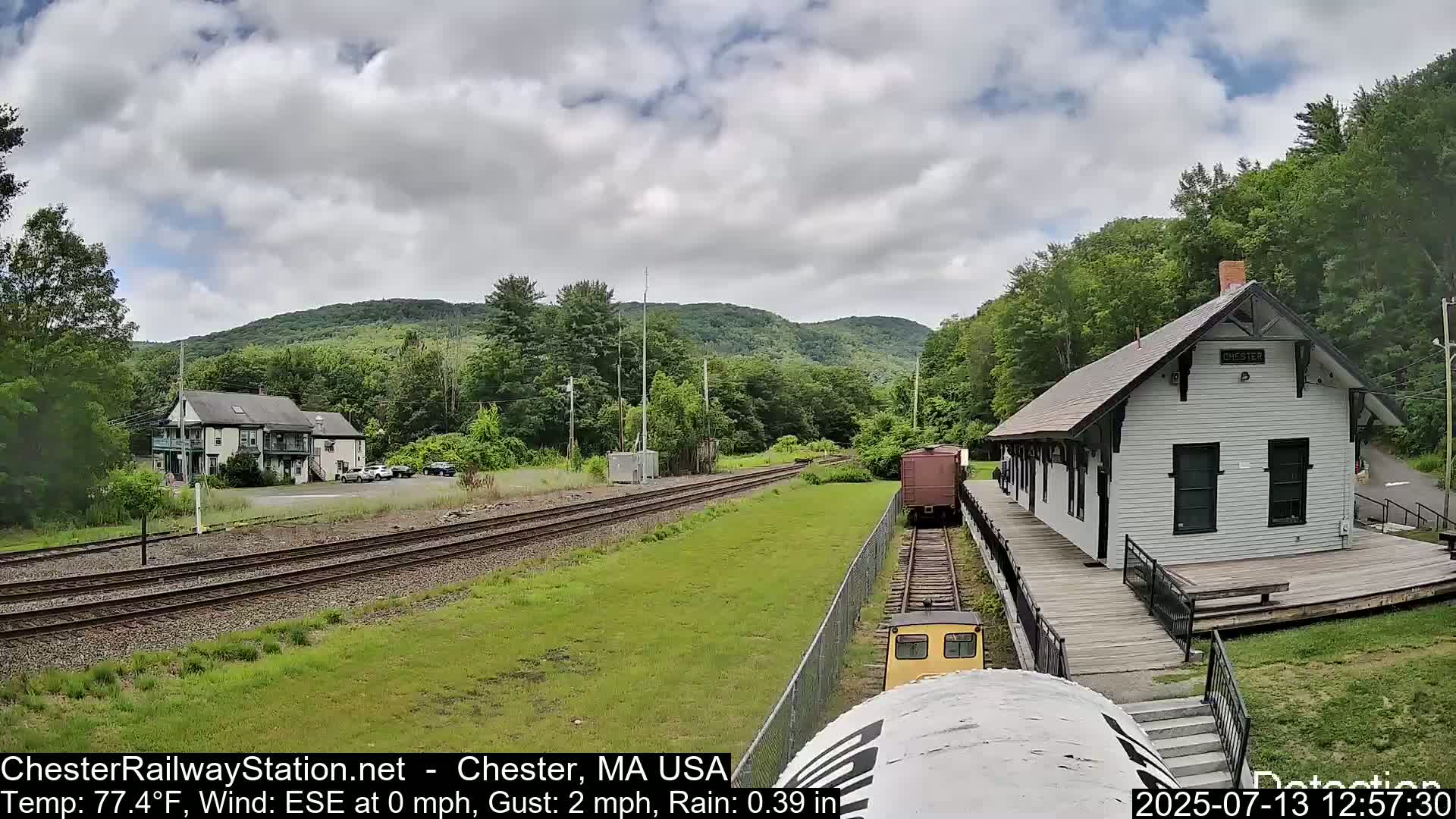 Chester Railway Station Live  Cam - Massachusetts, USA