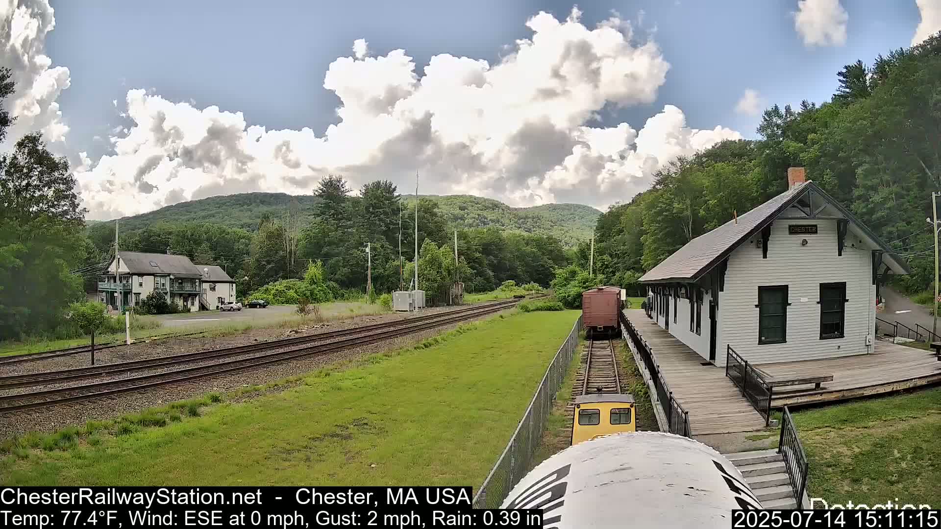 Chester Railway Station Live  Cam - Massachusetts, USA