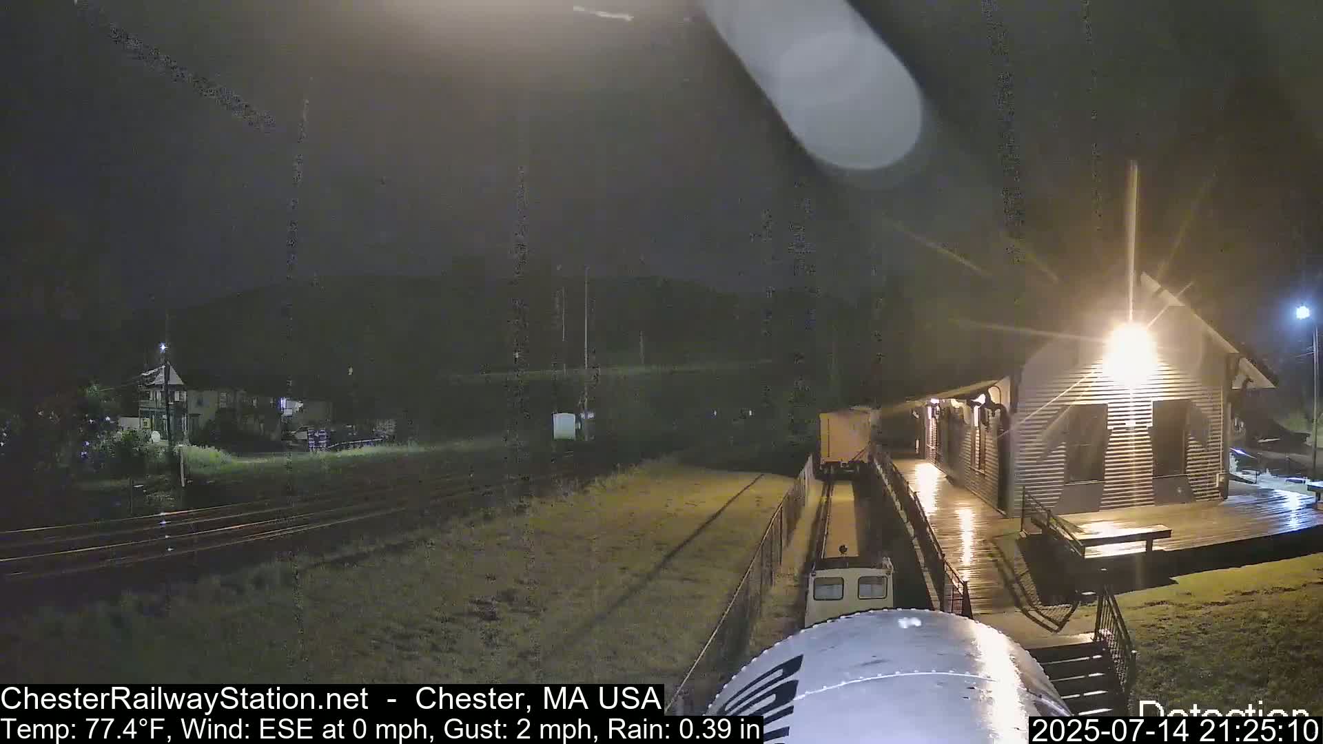 Chester Railway Station Live  Cam - Massachusetts, USA