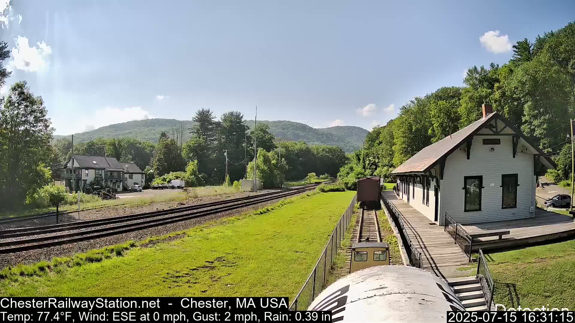 Chester Railway Station Live  Cam - Massachusetts, USA