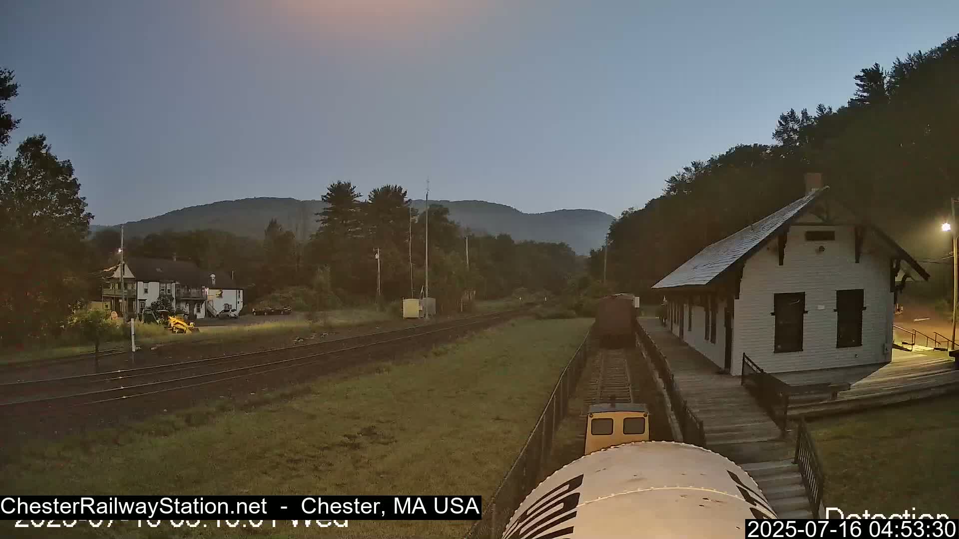 Chester Railway Station Live  Cam - Massachusetts, USA
