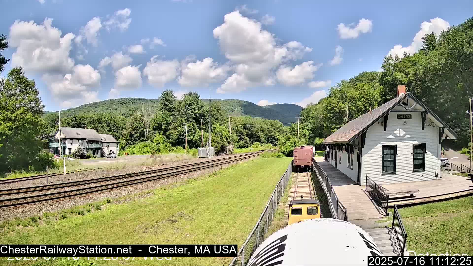 Chester Railway Station Live  Cam - Massachusetts, USA