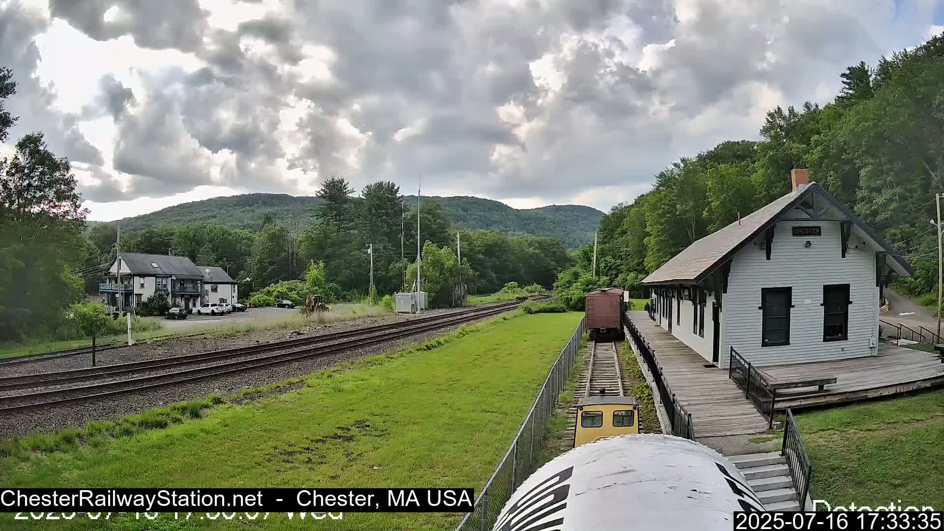Chester Railway Station Live  Cam - Massachusetts, USA