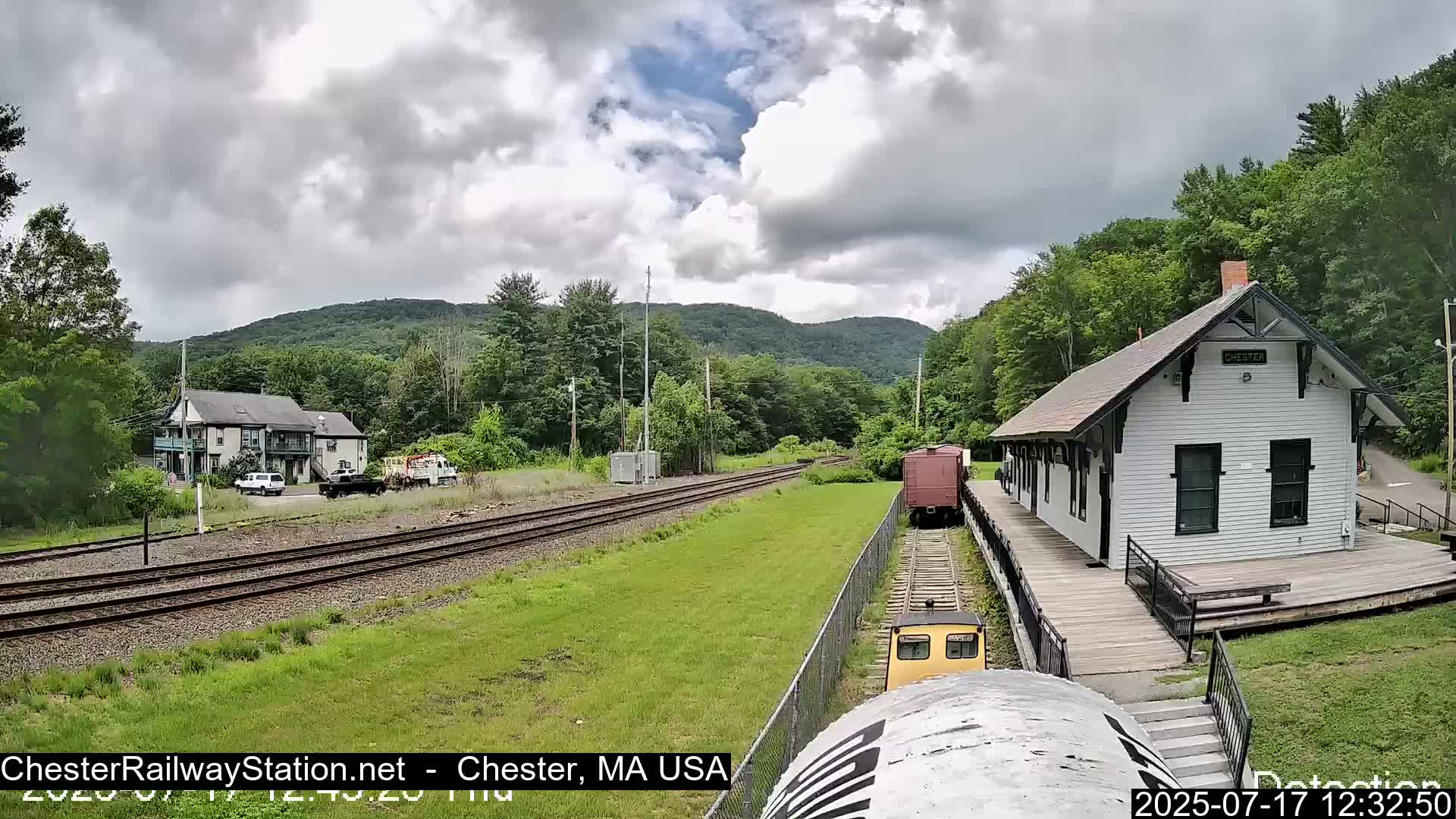 Chester Railway Station Live  Cam - Massachusetts, USA