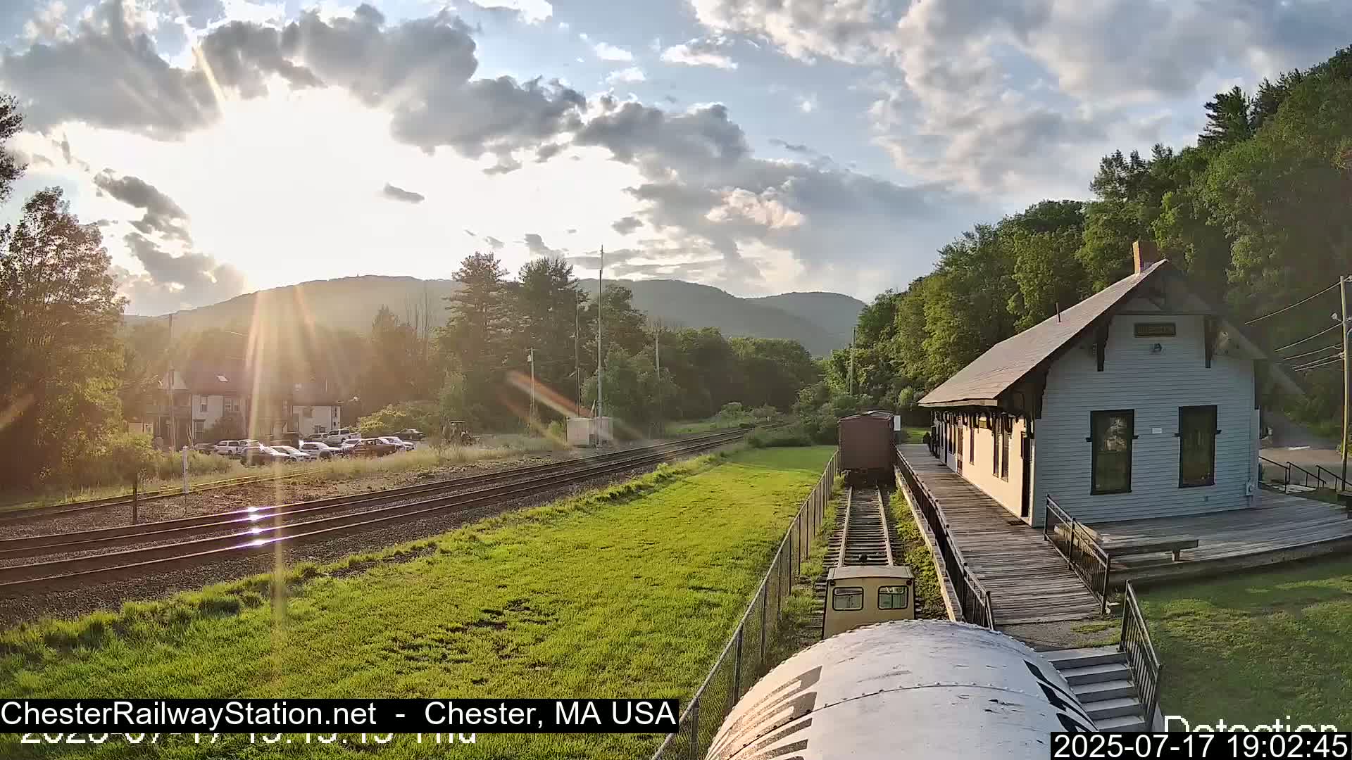 Chester Railway Station Live  Cam - Massachusetts, USA