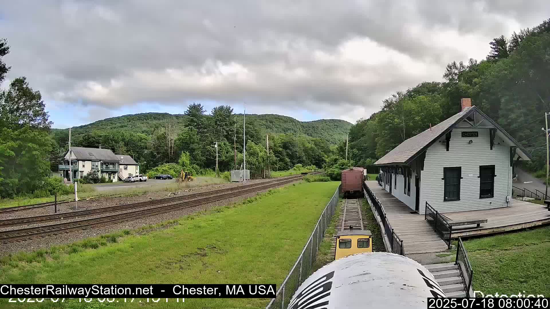 Chester Railway Station Live  Cam - Massachusetts, USA