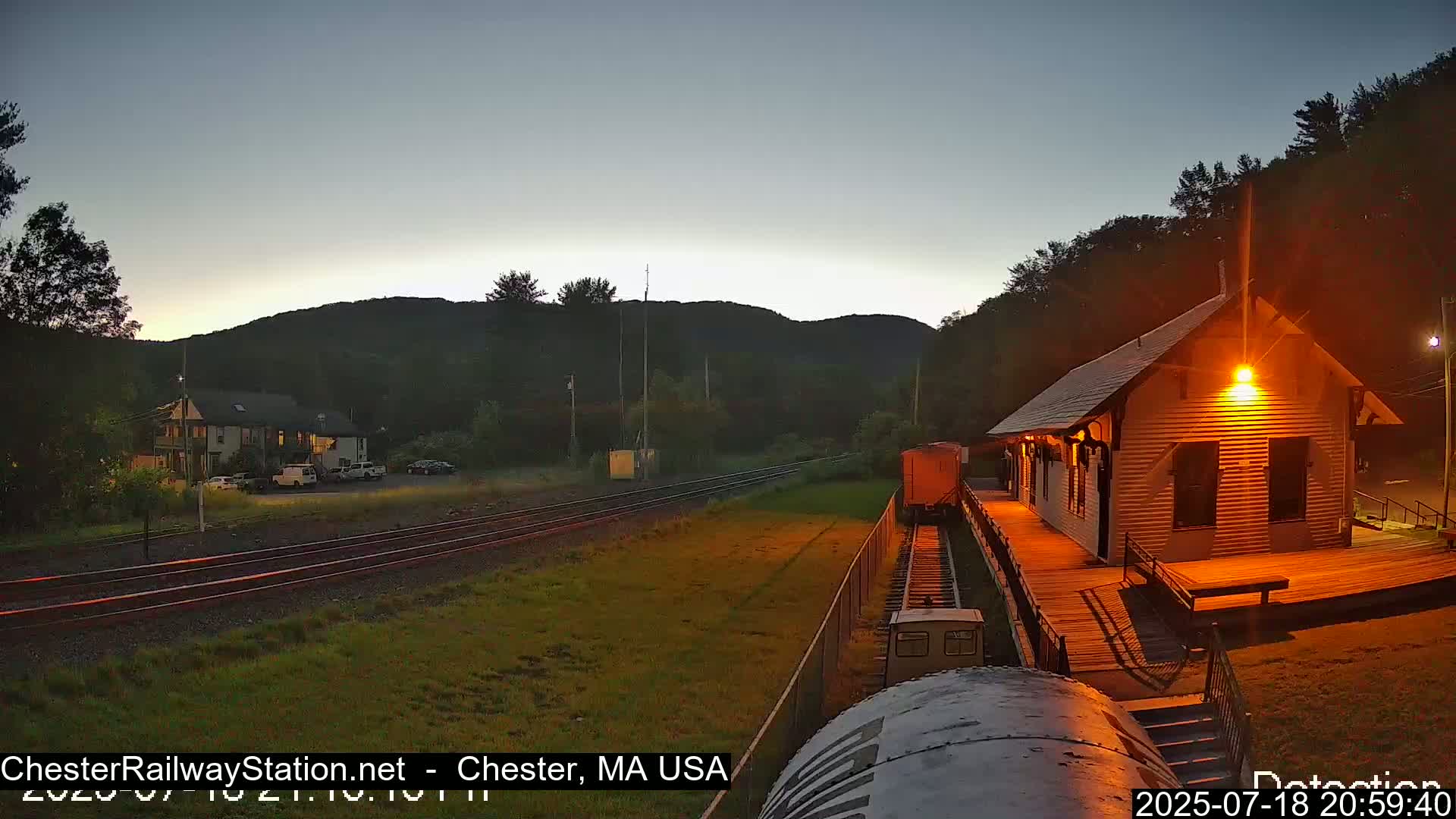 Chester Railway Station Live  Cam - Massachusetts, USA