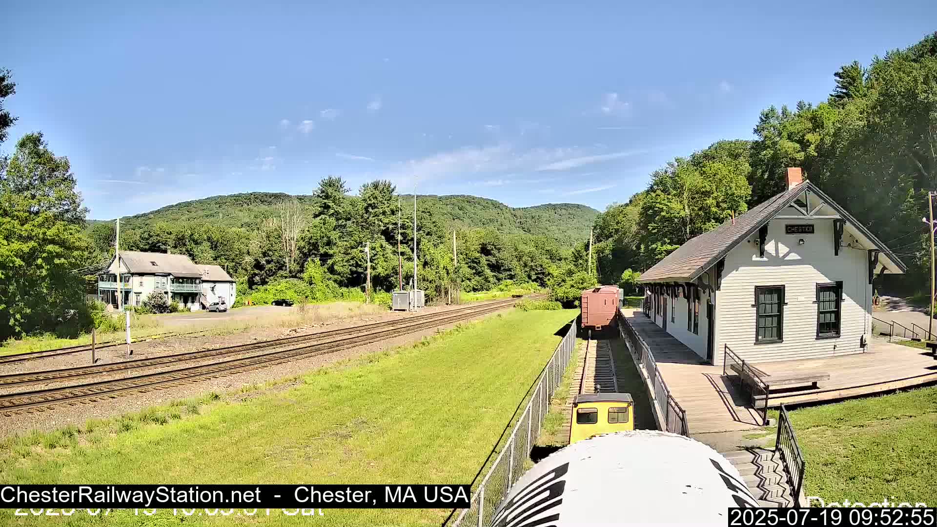 Chester Railway Station Live  Cam - Massachusetts, USA