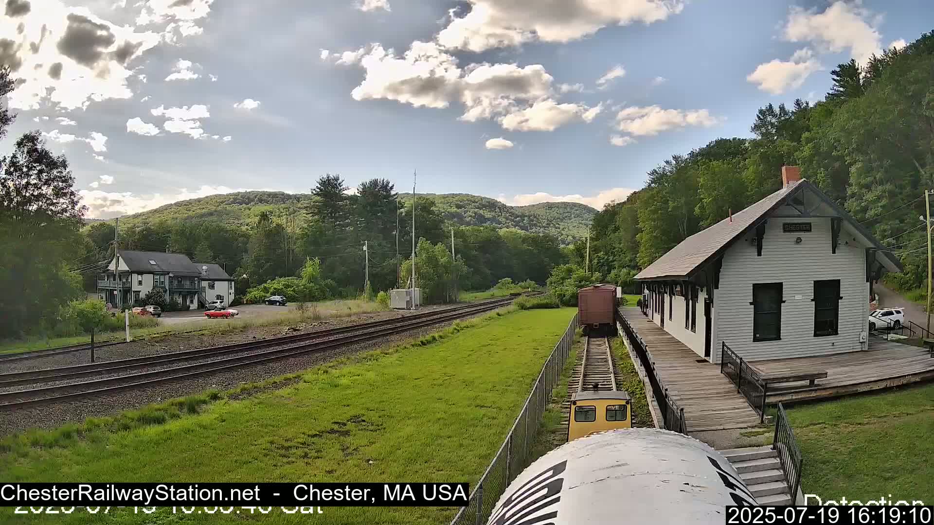Chester Railway Station Live  Cam - Massachusetts, USA