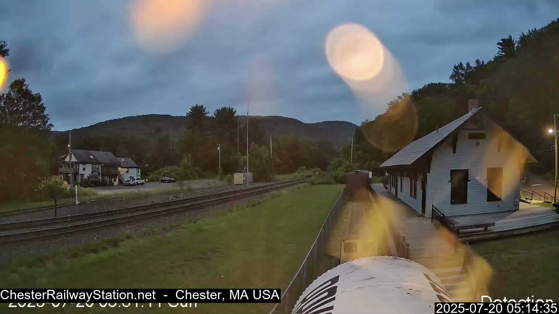 Chester Railway Station Live  Cam - Massachusetts, USA