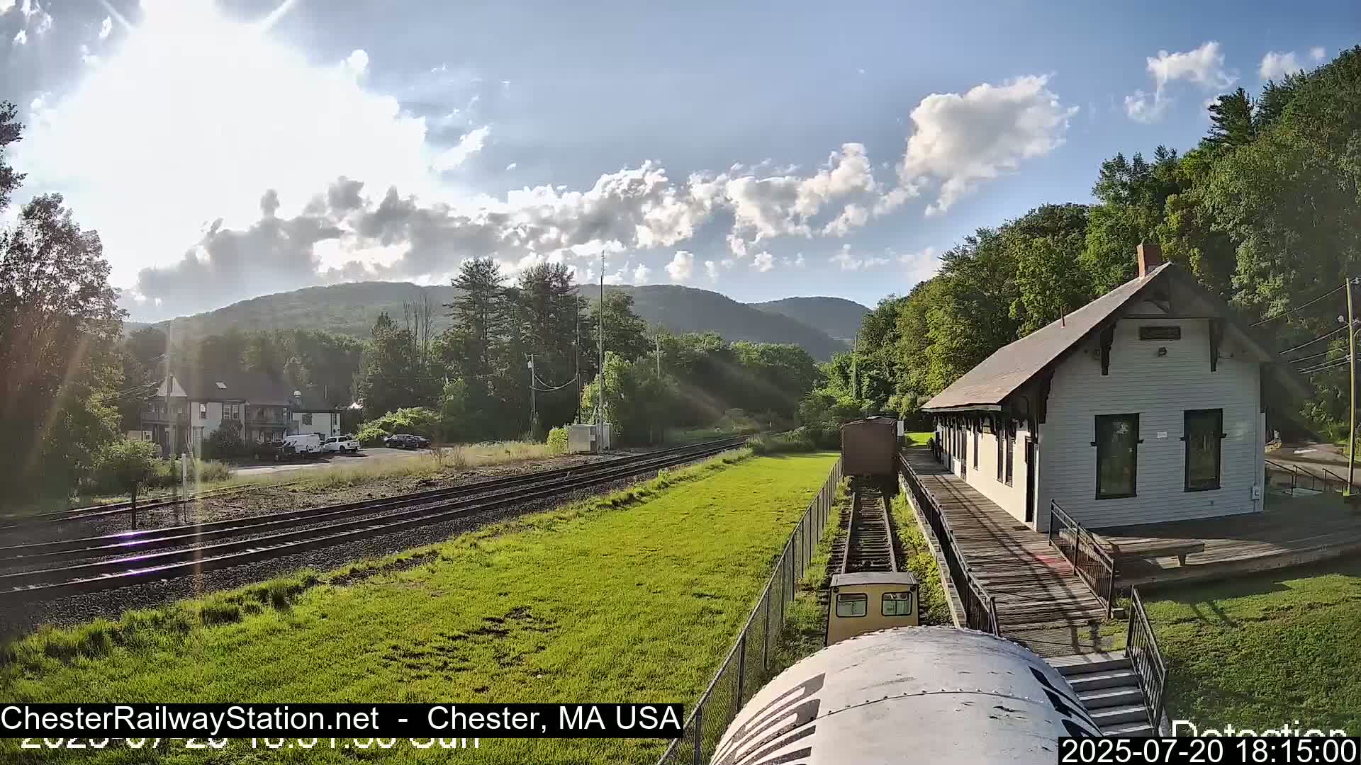 Chester Railway Station Live  Cam - Massachusetts, USA