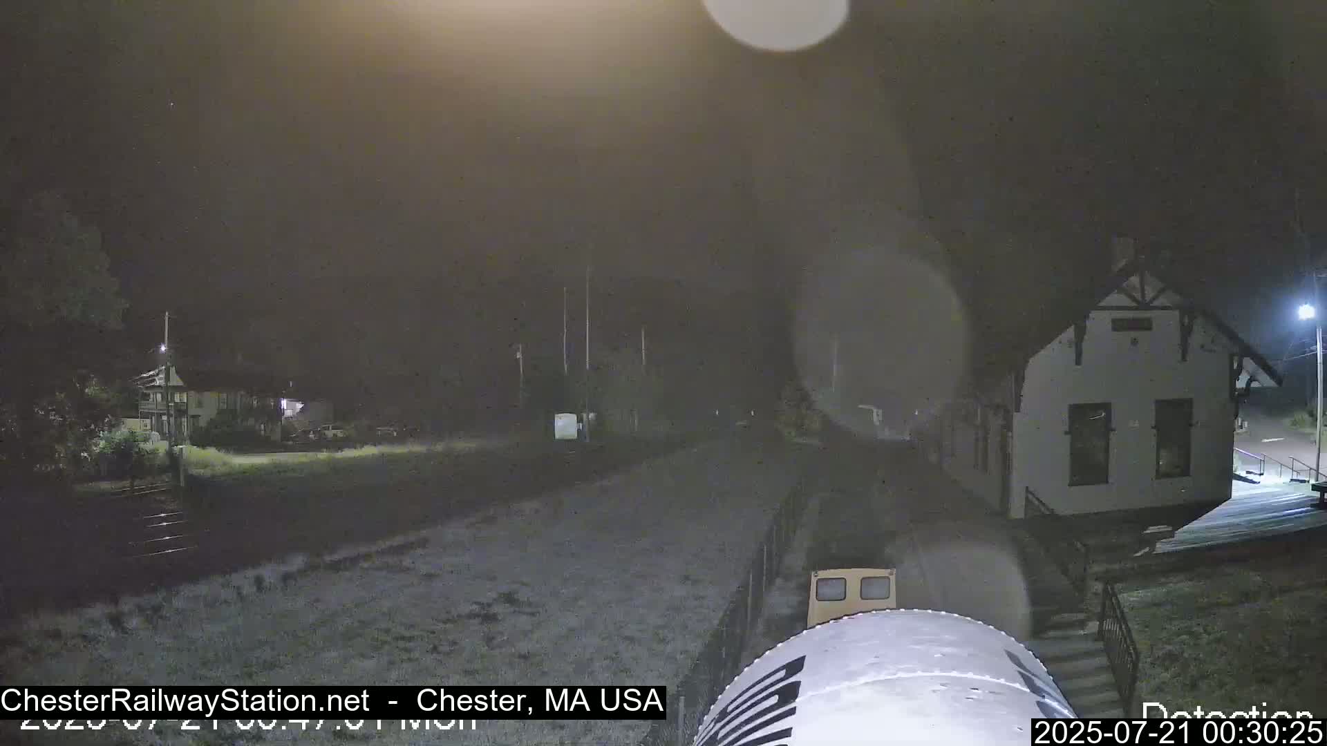 Chester Railway Station Live  Cam - Massachusetts, USA