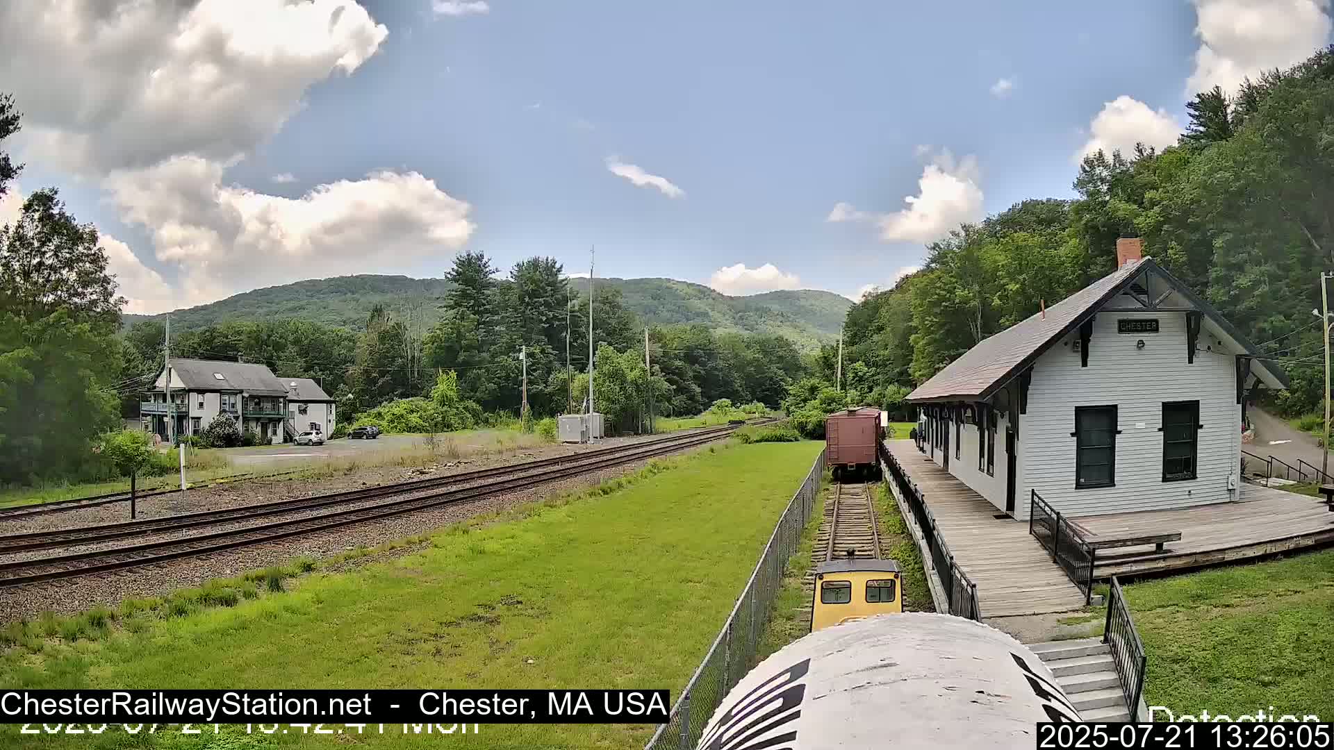 Chester Railway Station Live  Cam - Massachusetts, USA