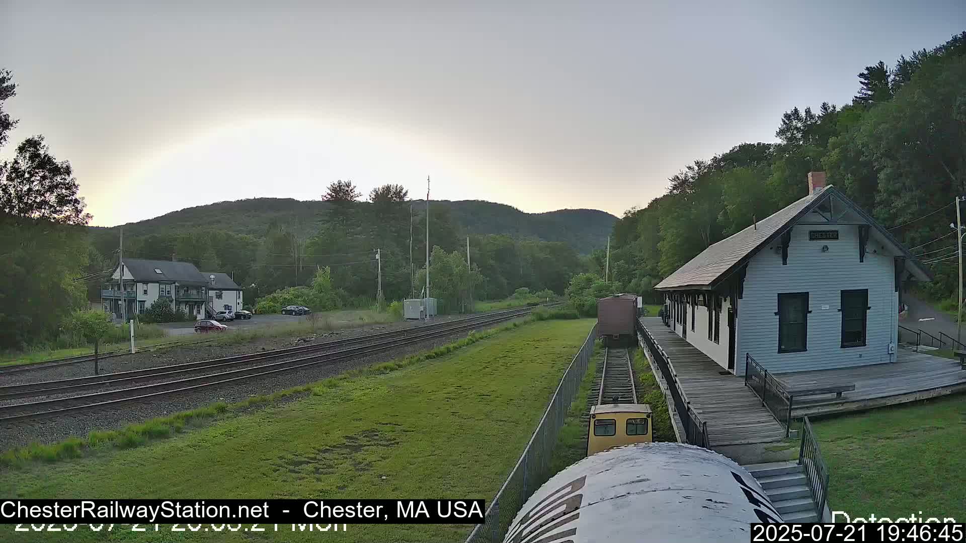 Chester Railway Station Live  Cam - Massachusetts, USA