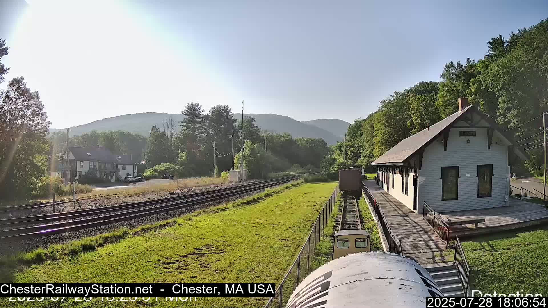 Chester Railway Station Live  Cam - Massachusetts, USA