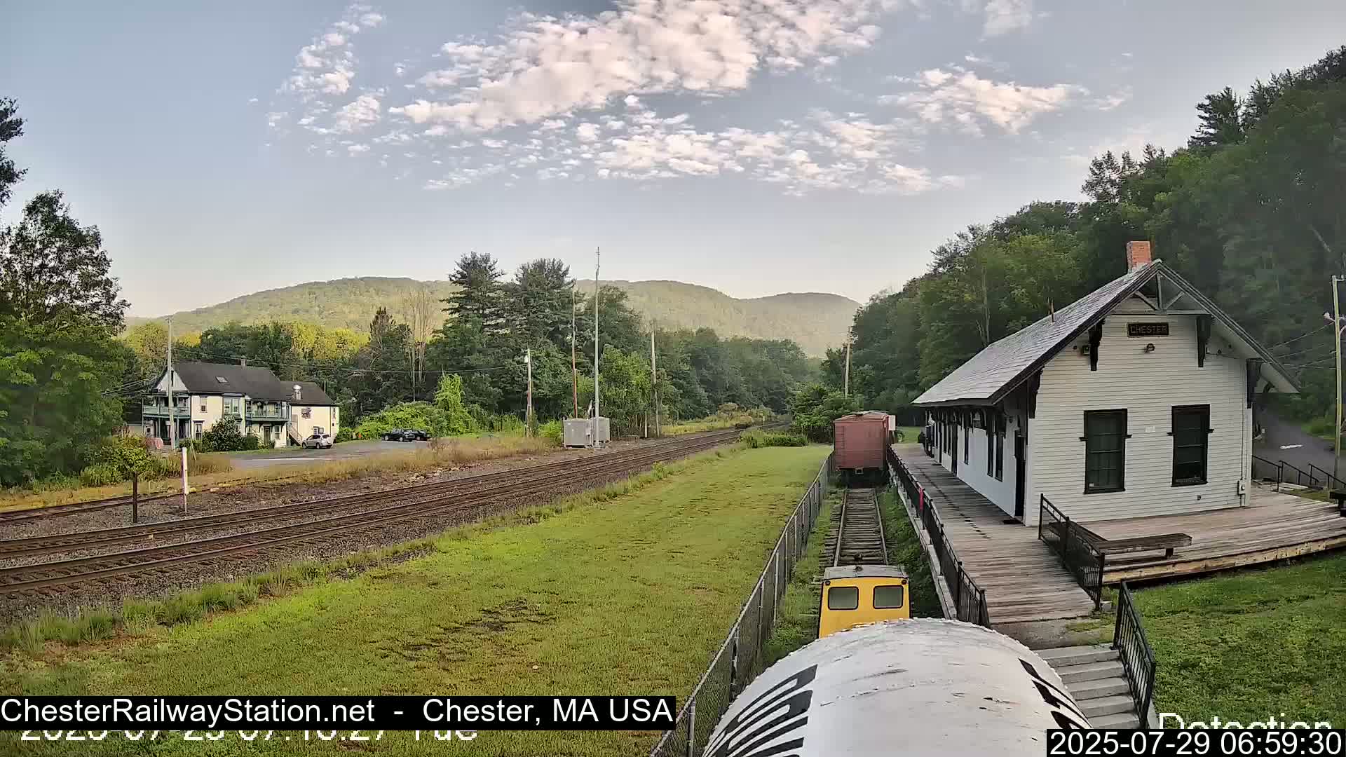 Chester Railway Station Live  Cam - Massachusetts, USA