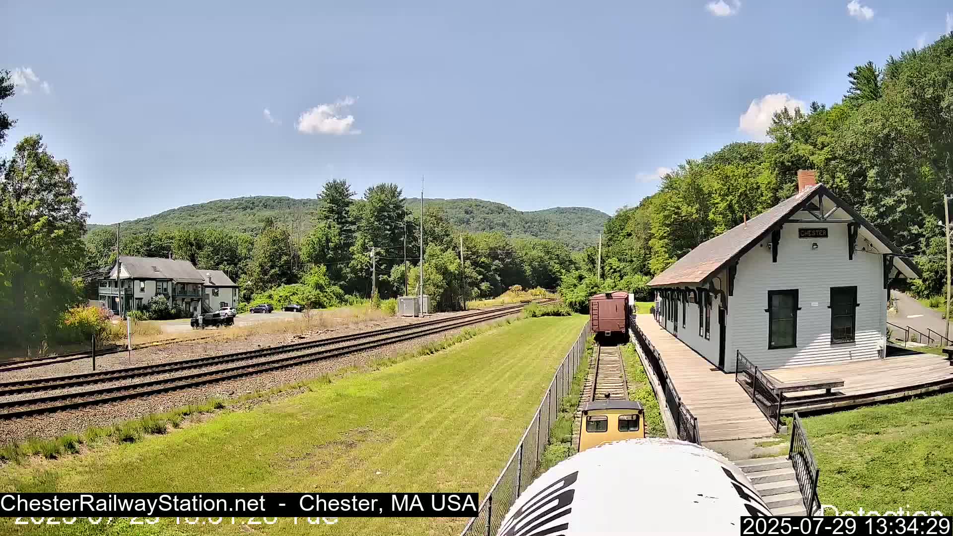 Chester Railway Station Live  Cam - Massachusetts, USA