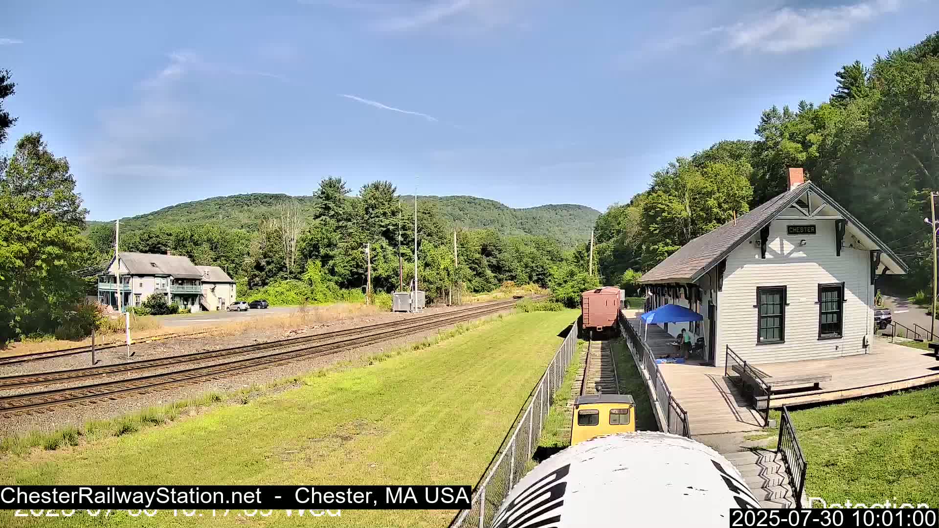 Chester Railway Station Live  Cam - Massachusetts, USA