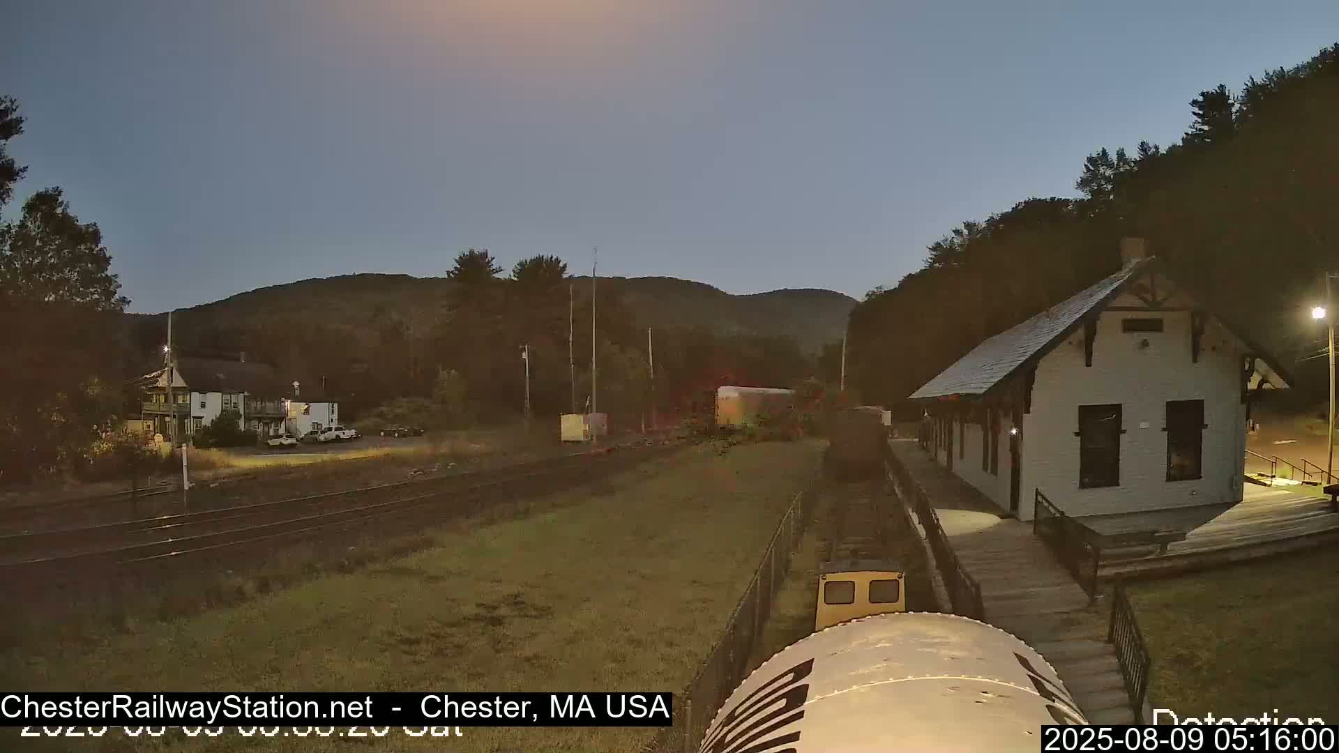 Chester Railway Station Live  Cam - Massachusetts, USA