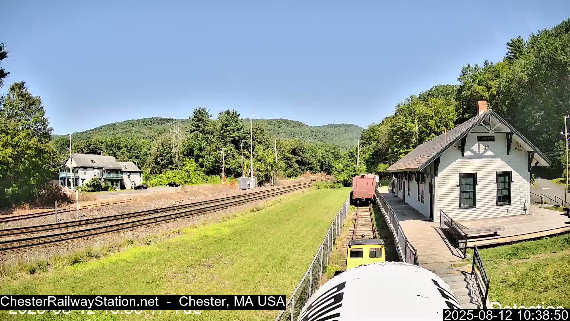 Chester Railway Station Live  Cam - Massachusetts, USA