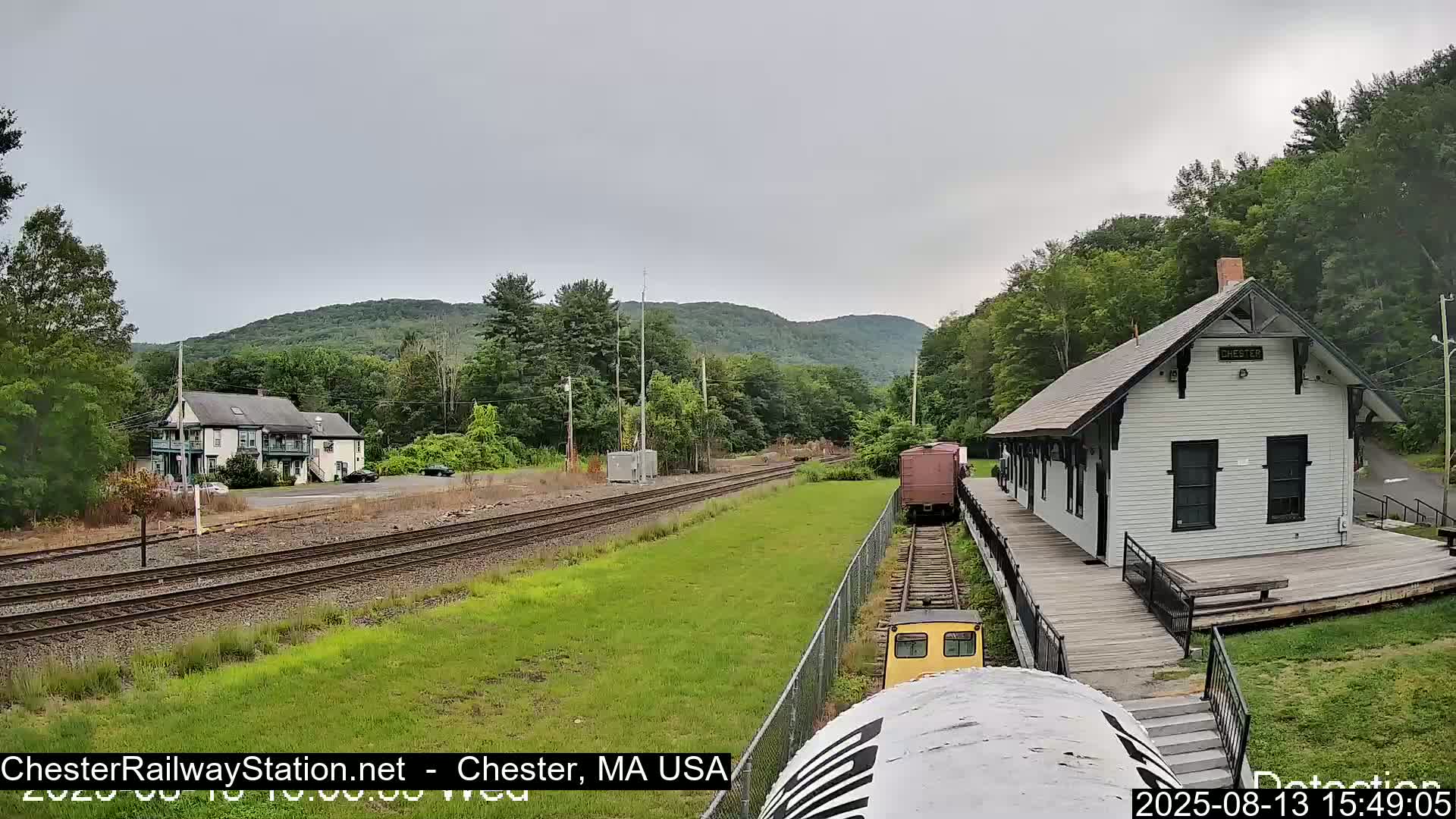Chester Railway Station Live  Cam - Massachusetts, USA