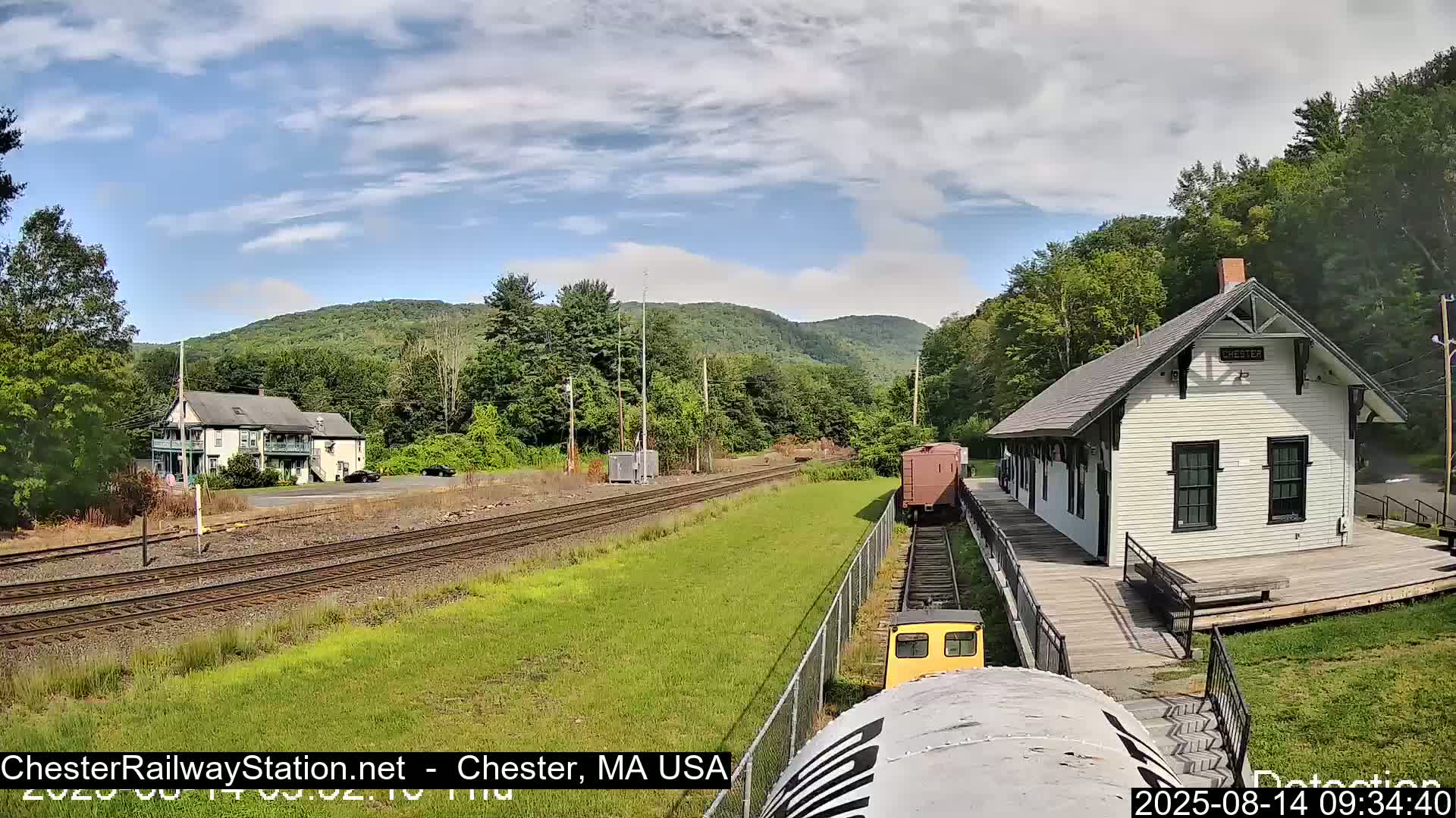 Chester Railway Station Live  Cam - Massachusetts, USA