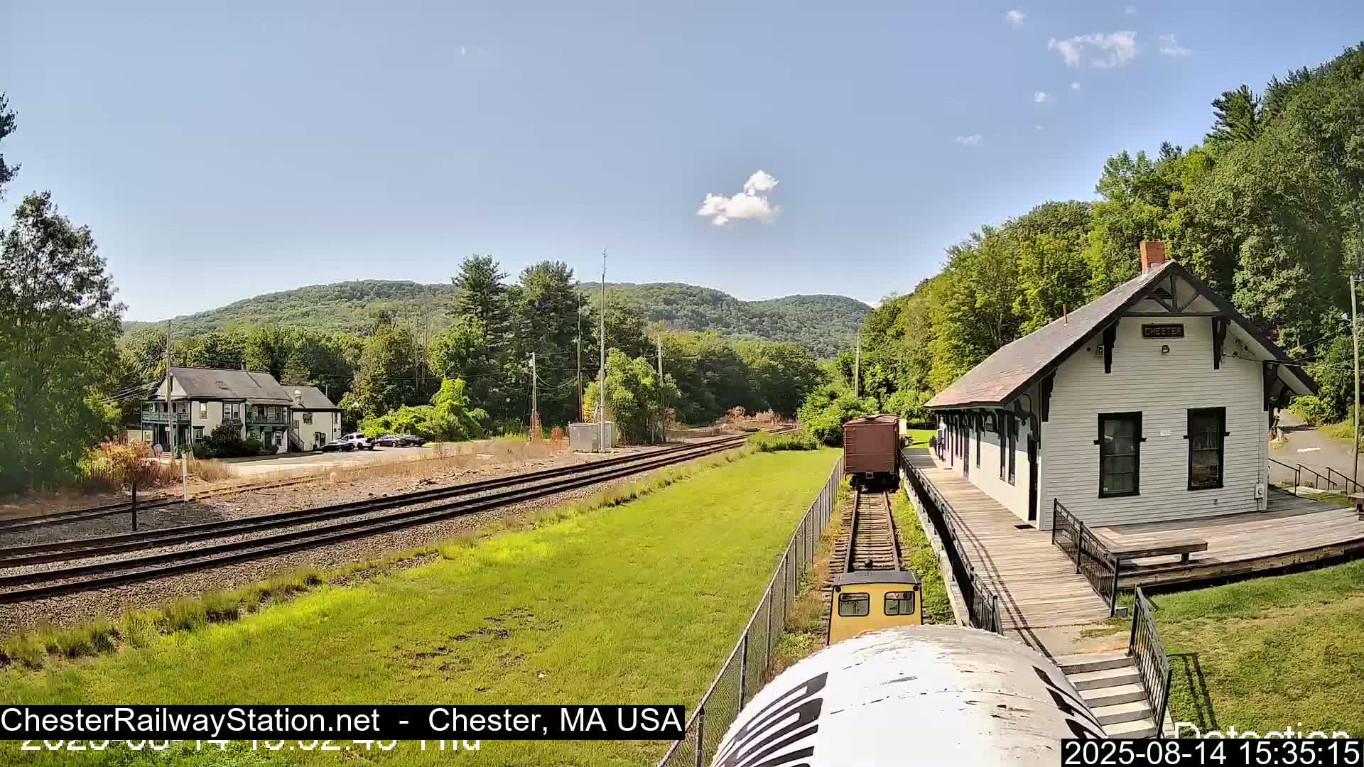 Chester Railway Station Live  Cam - Massachusetts, USA