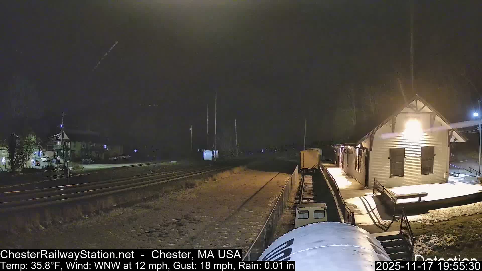 Chester Railway Station Live  Cam - Massachusetts, USA