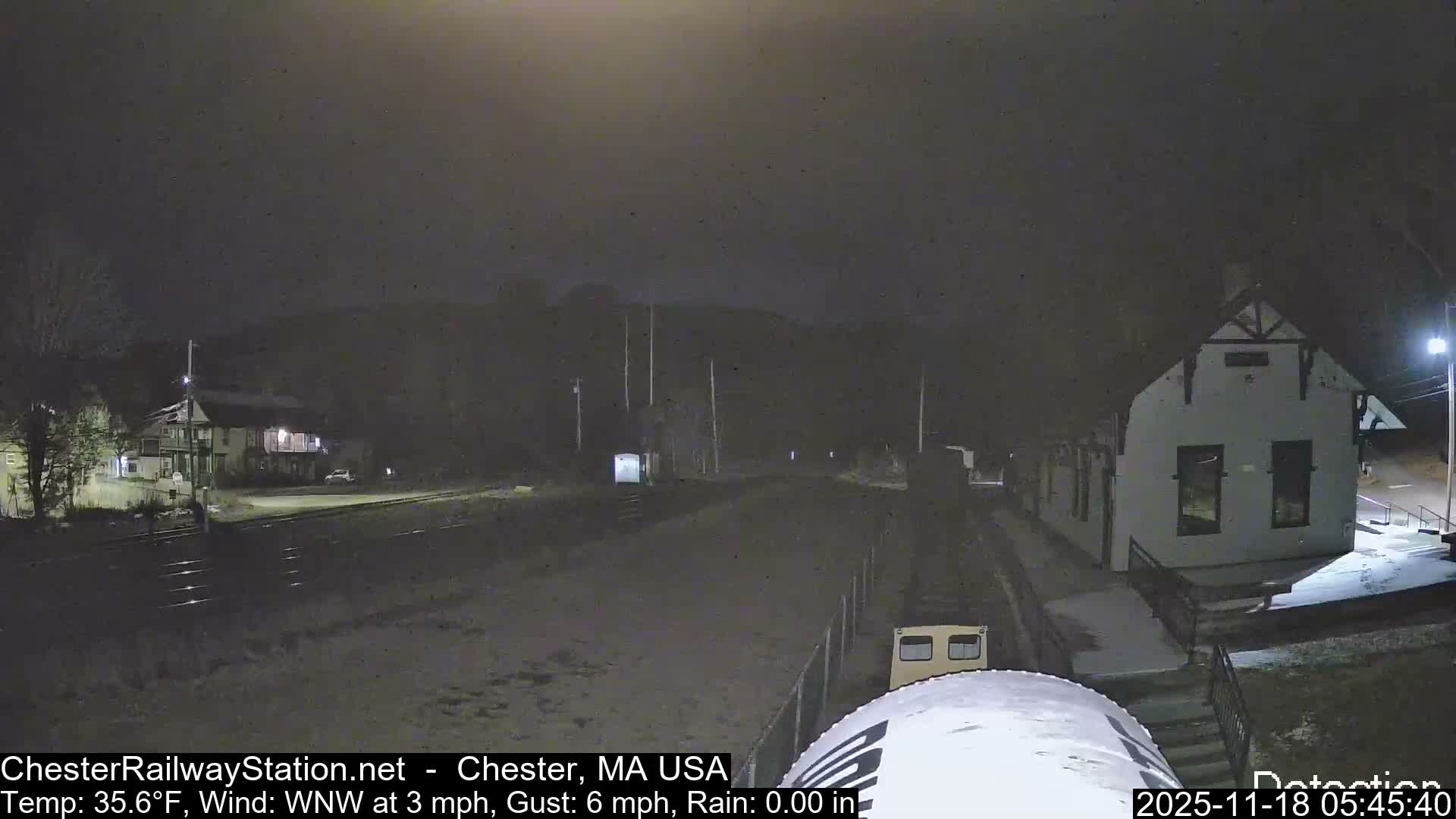 Chester Railway Station Live  Cam - Massachusetts, USA