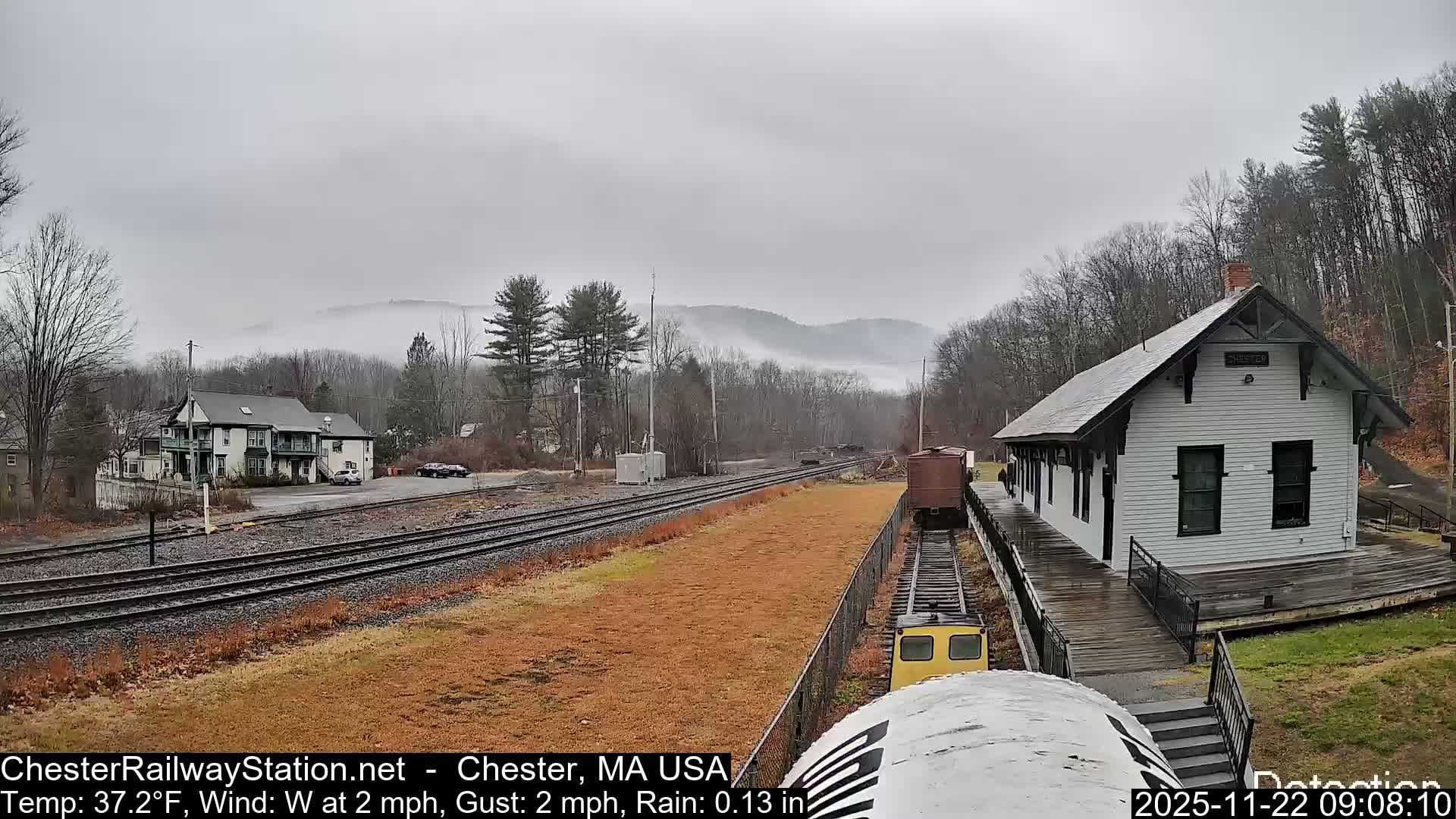 Chester Railway Station Live  Cam - Massachusetts, USA