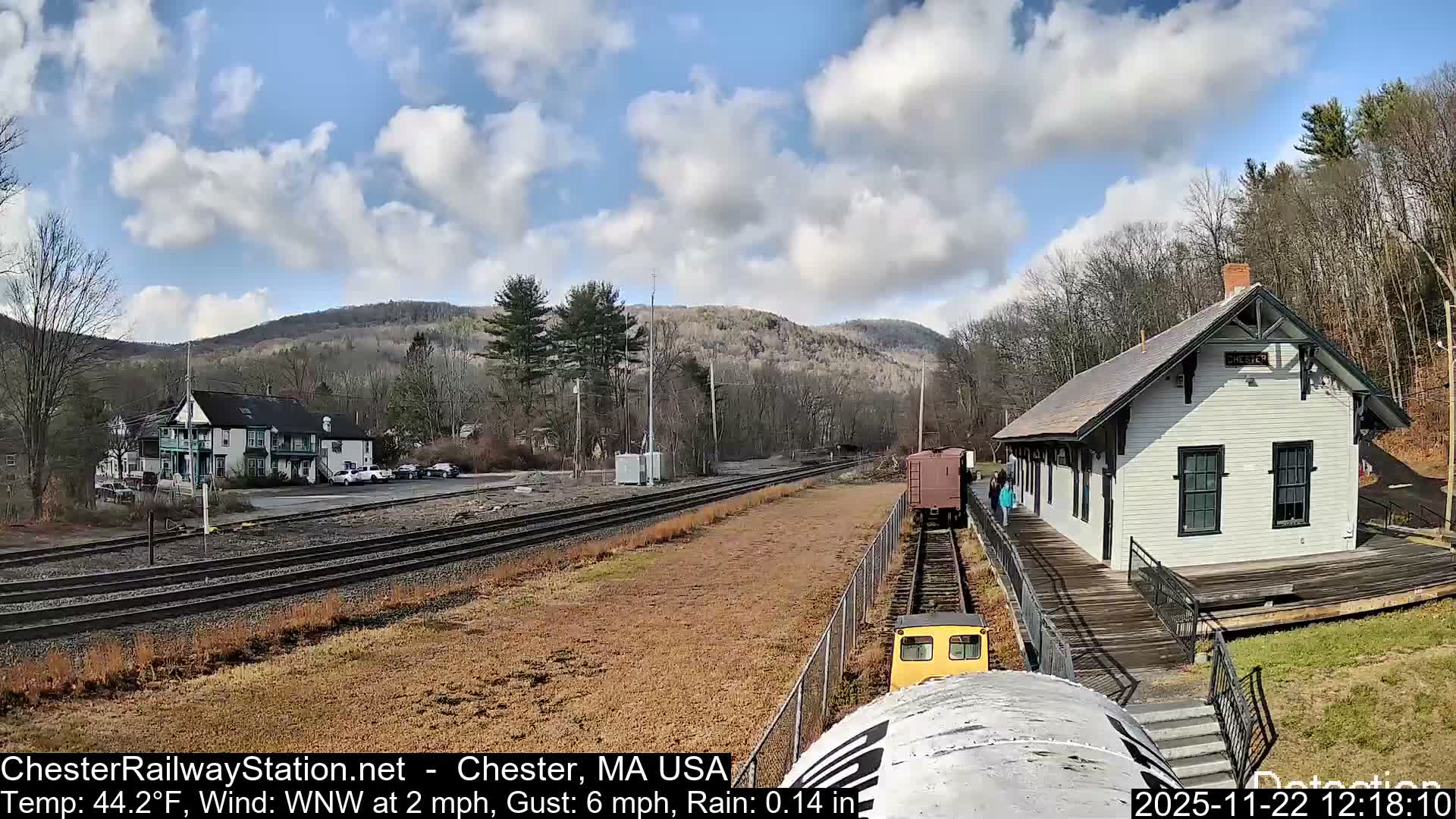 Chester Railway Station Live  Cam - Massachusetts, USA