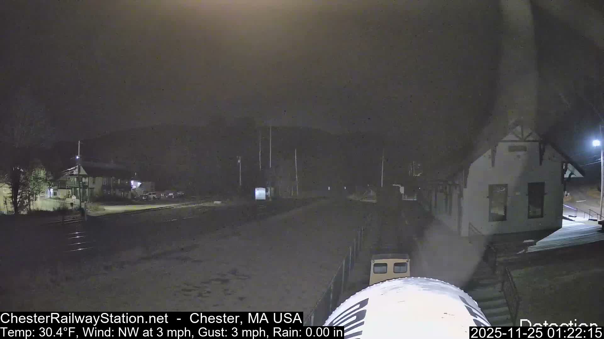 Chester Railway Station Live  Cam - Massachusetts, USA
