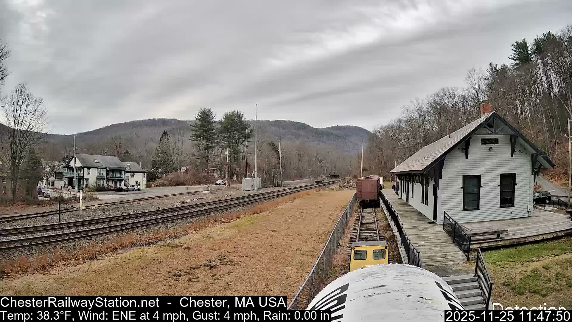 Chester Railway Station Live  Cam - Massachusetts, USA