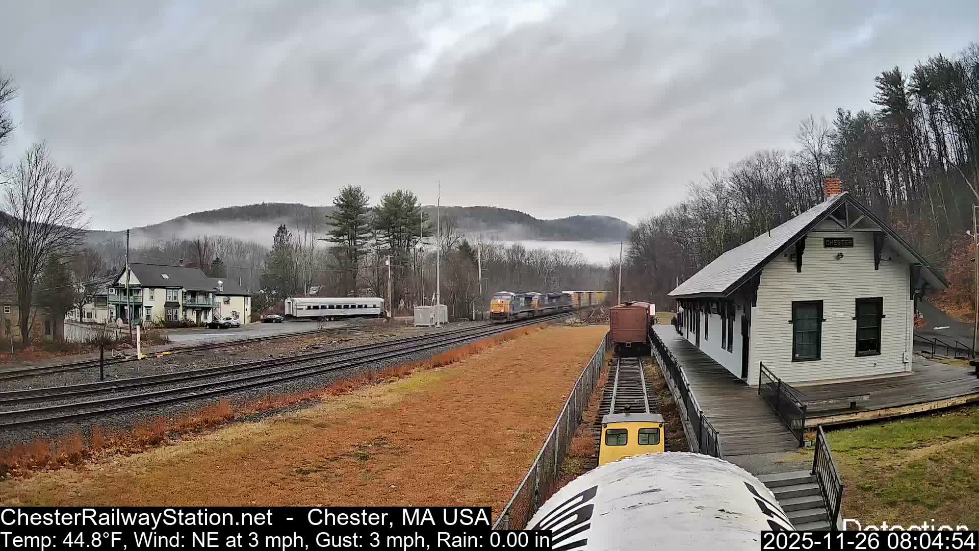 Chester Railway Station Live  Cam - Massachusetts, USA