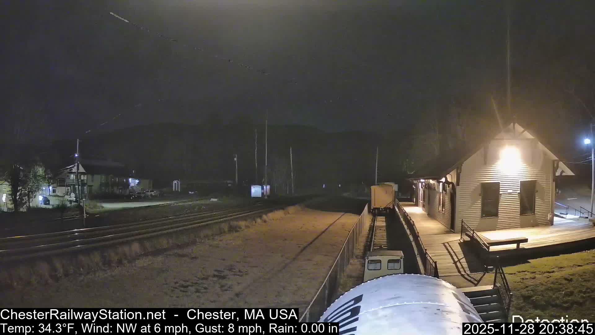 Chester Railway Station Live  Cam - Massachusetts, USA