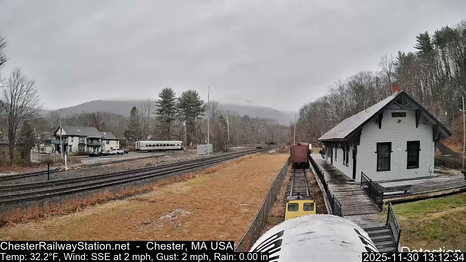 Chester Railway Station Live  Cam - Massachusetts, USA