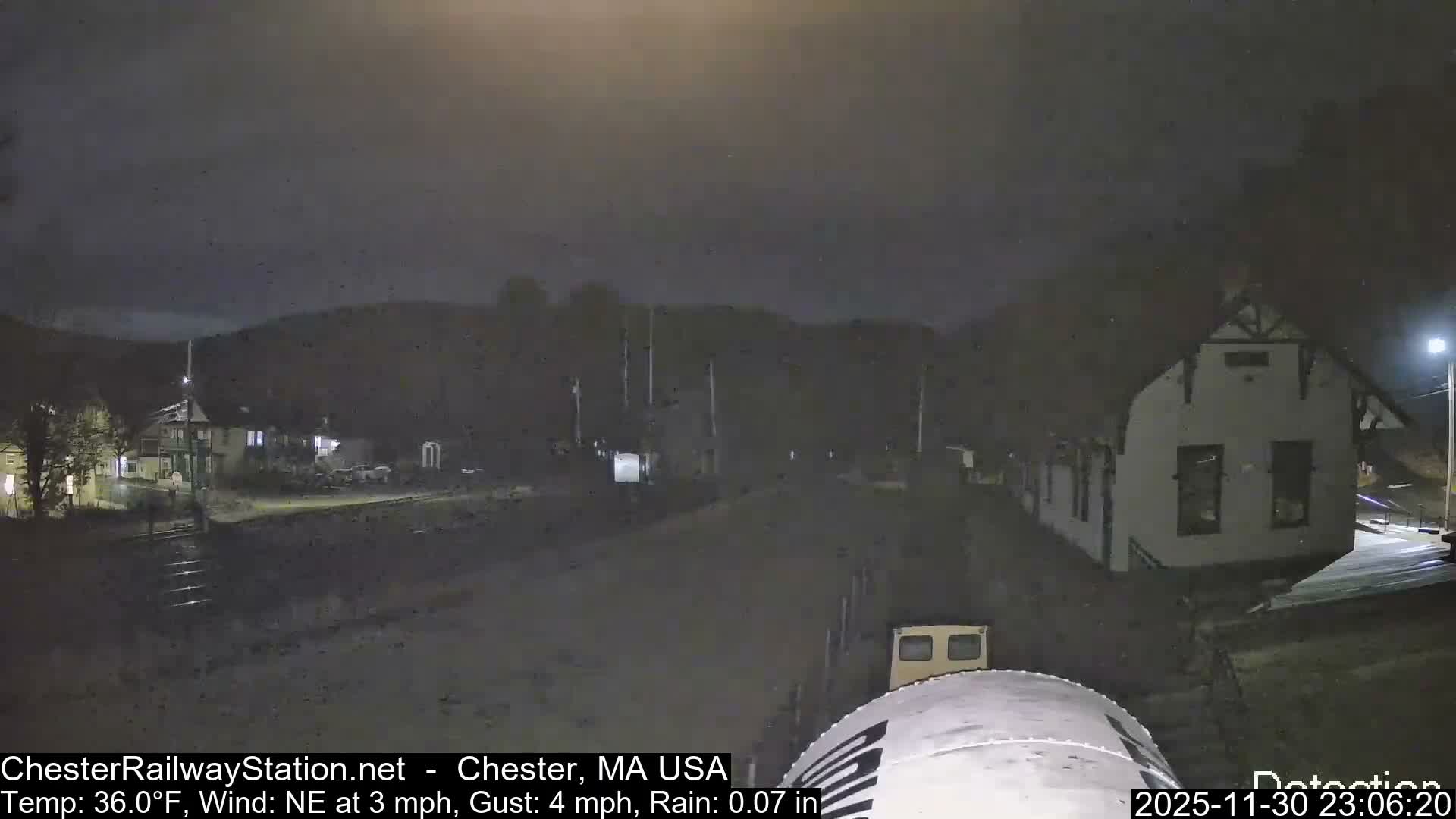 Chester Railway Station Live  Cam - Massachusetts, USA