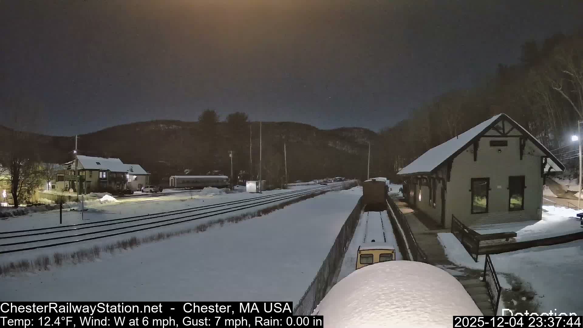 Chester Railway Station Live  Cam - Massachusetts, USA