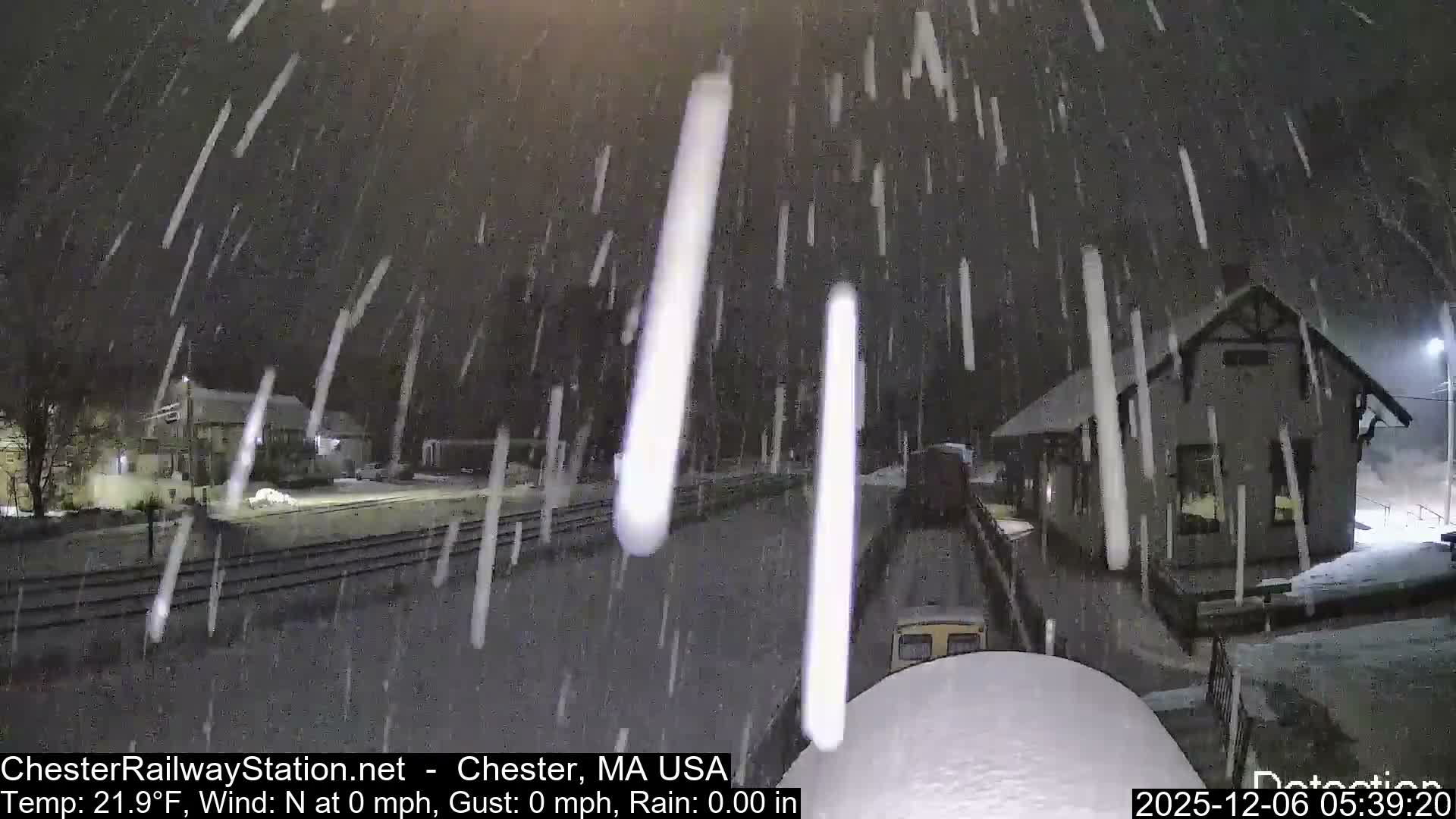 Chester Railway Station Live  Cam - Massachusetts, USA