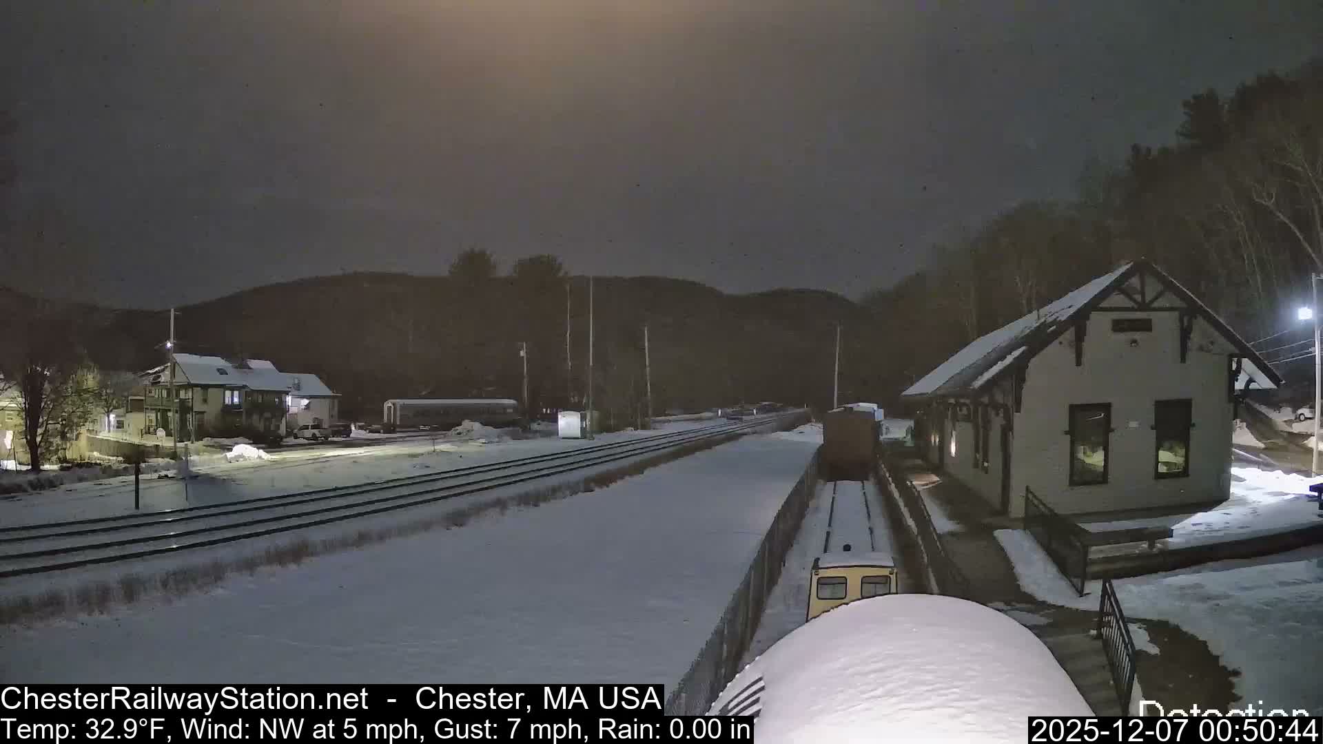 Chester Railway Station Live  Cam - Massachusetts, USA