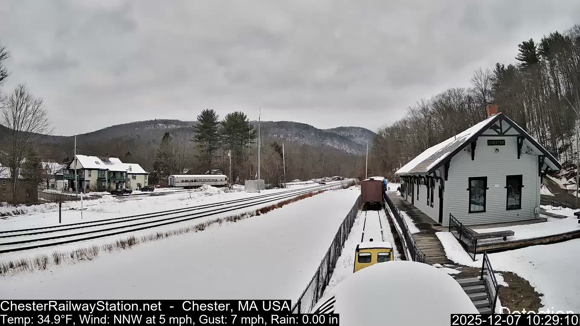 Chester Railway Station Live  Cam - Massachusetts, USA