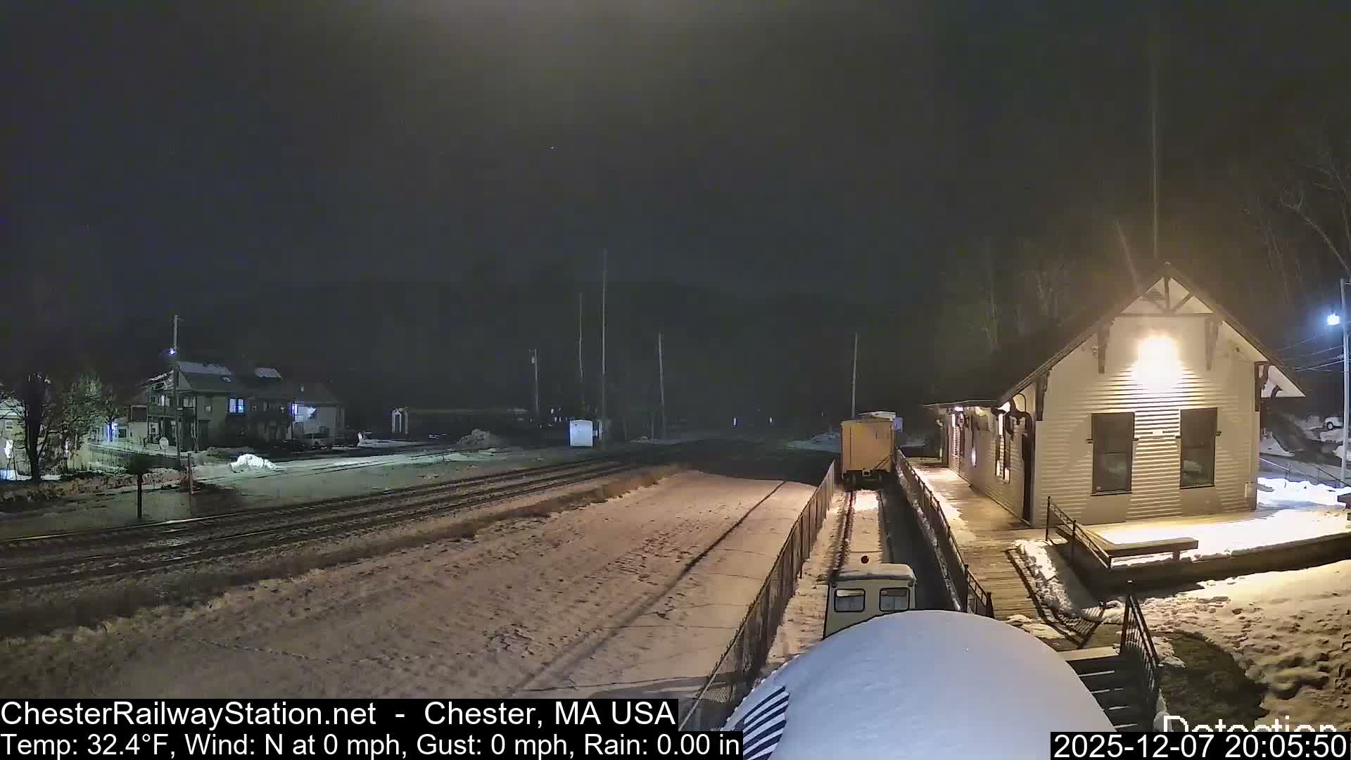 Chester Railway Station Live  Cam - Massachusetts, USA