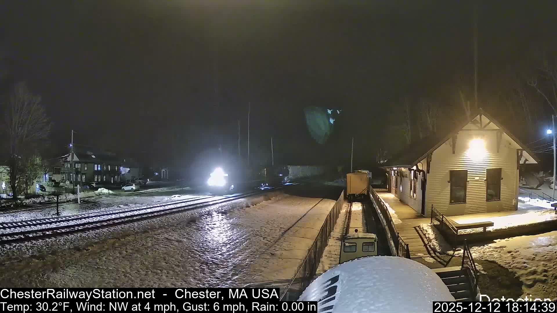 Chester Railway Station Live  Cam - Massachusetts, USA