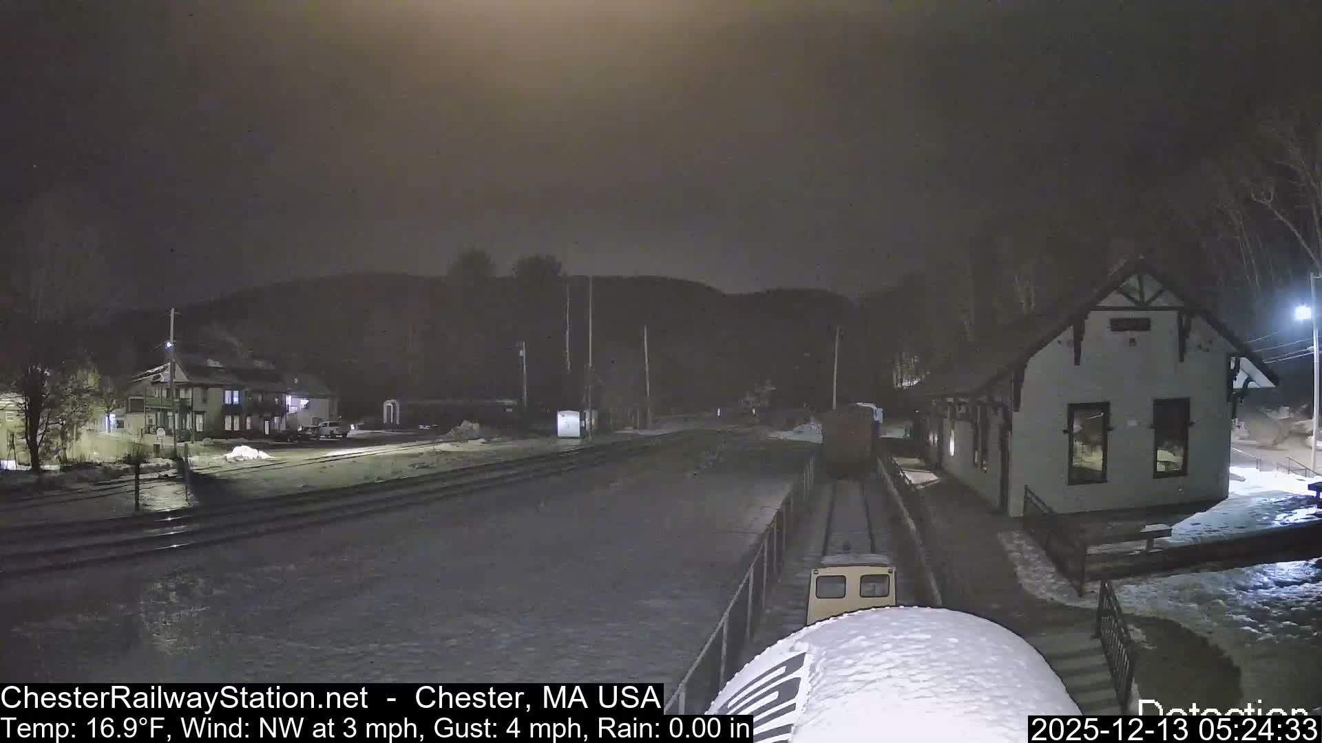 Chester Railway Station Live  Cam - Massachusetts, USA