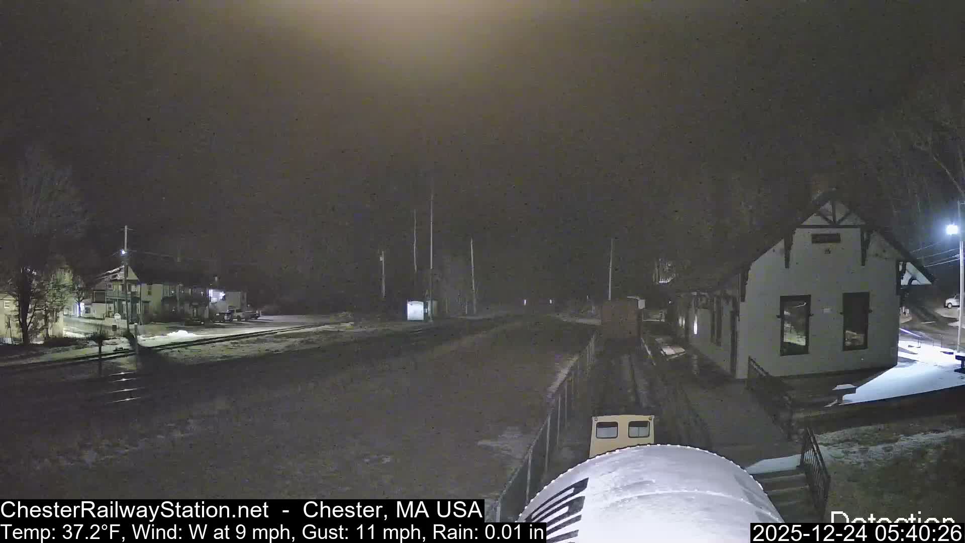 Chester Railway Station Live  Cam - Massachusetts, USA