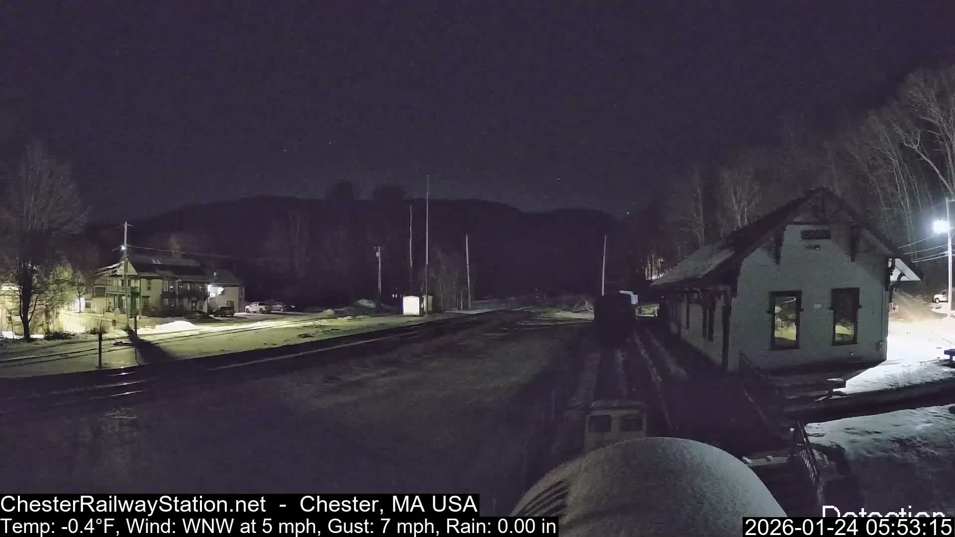 Chester Railway Station Live  Cam - Massachusetts, USA